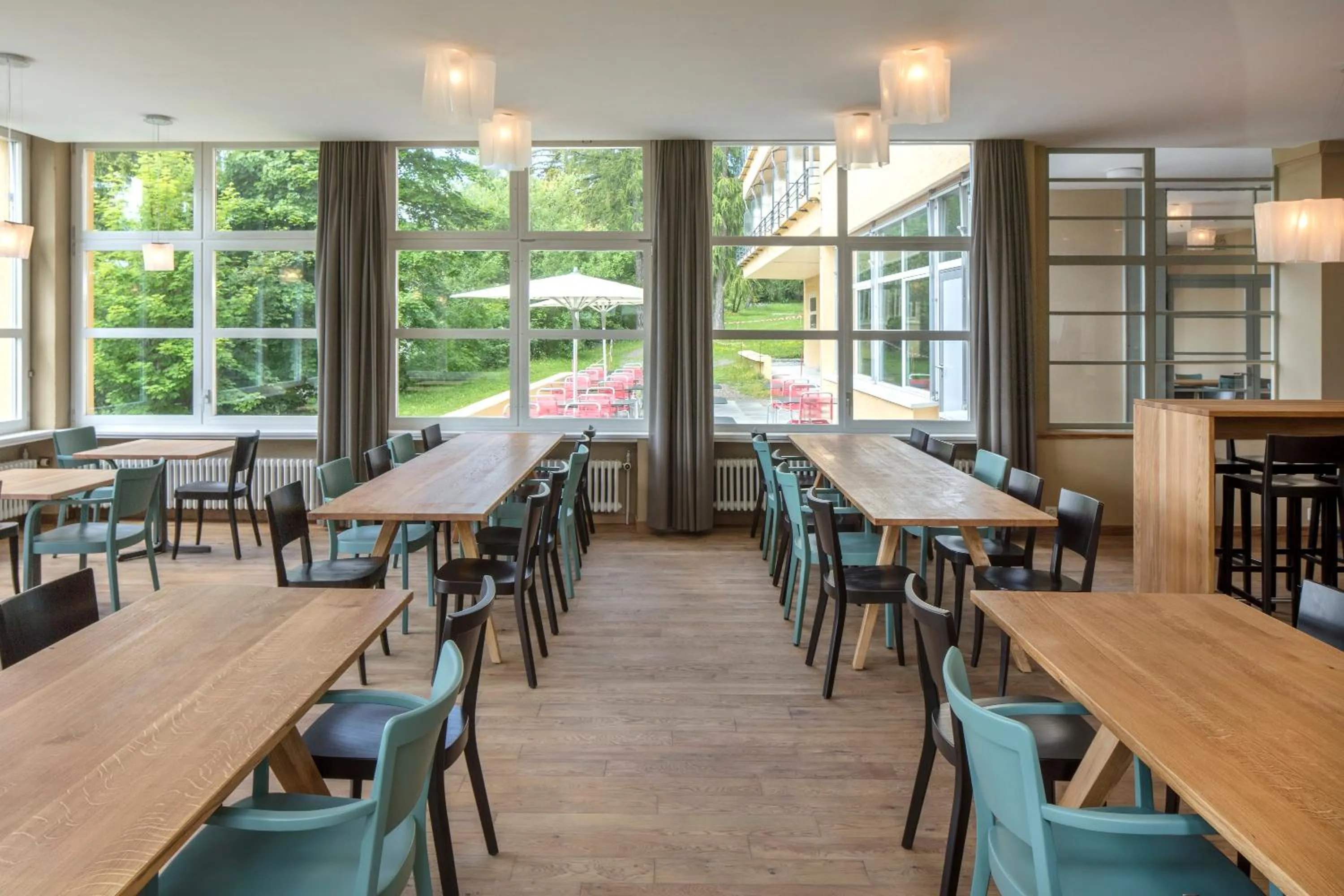 Restaurant/places to eat in Crans-Montana Youth Hostel