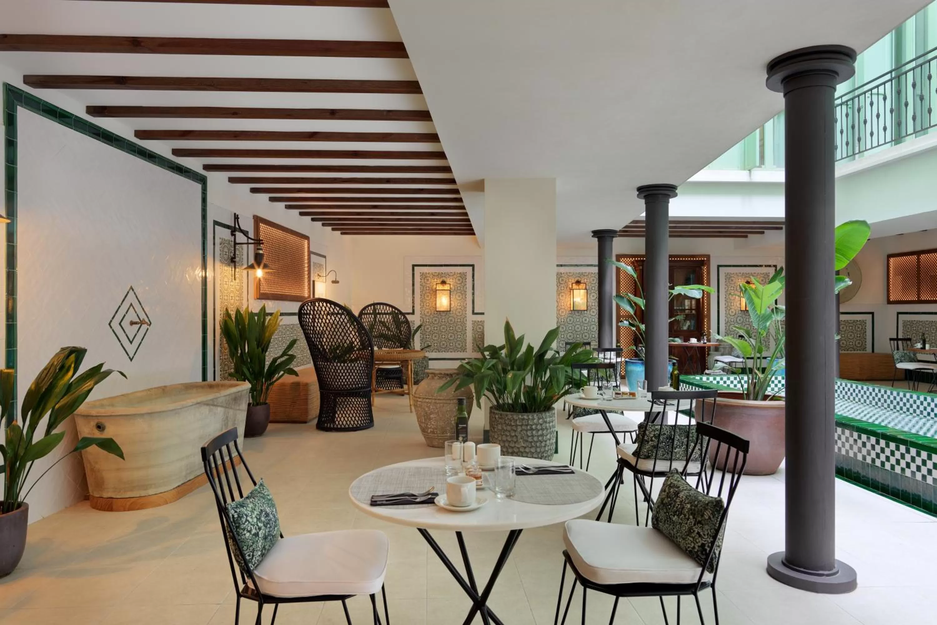 Patio in H10 Casa de la Plata