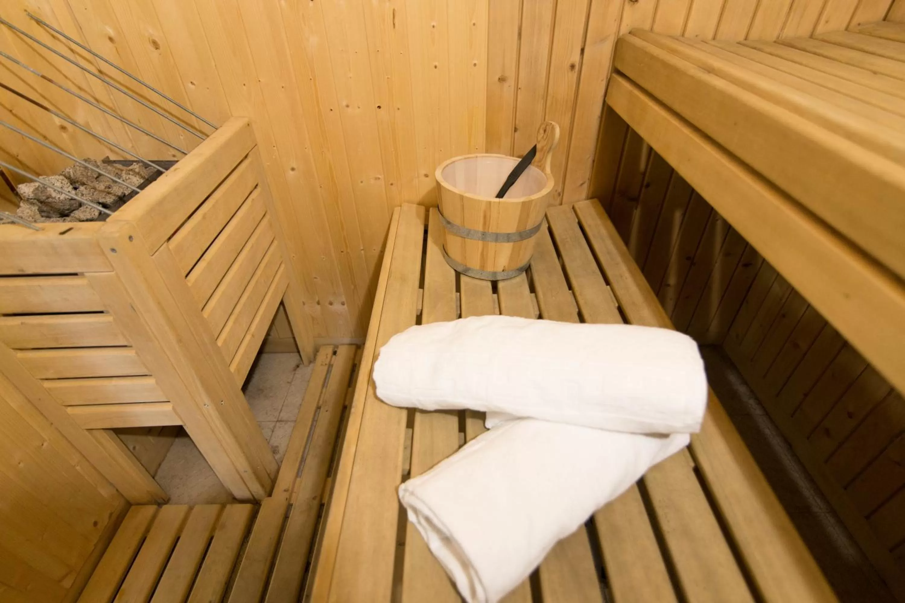 Sauna in Hotel Mas Camarena