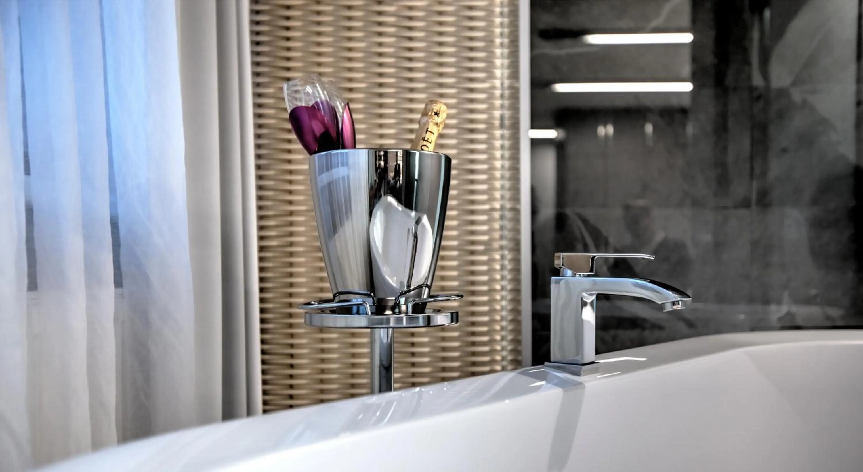 Bathroom in Volcano Spa Hotel