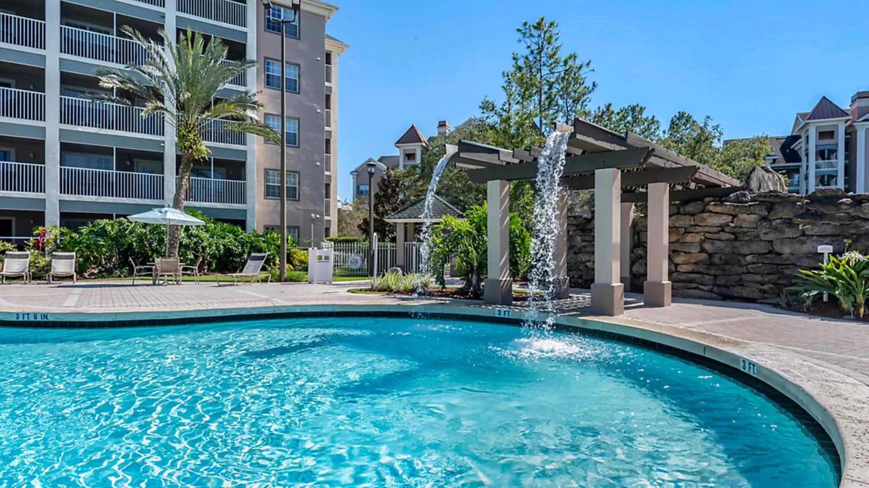 Swimming pool in Hilton Vacation Club St Augustine