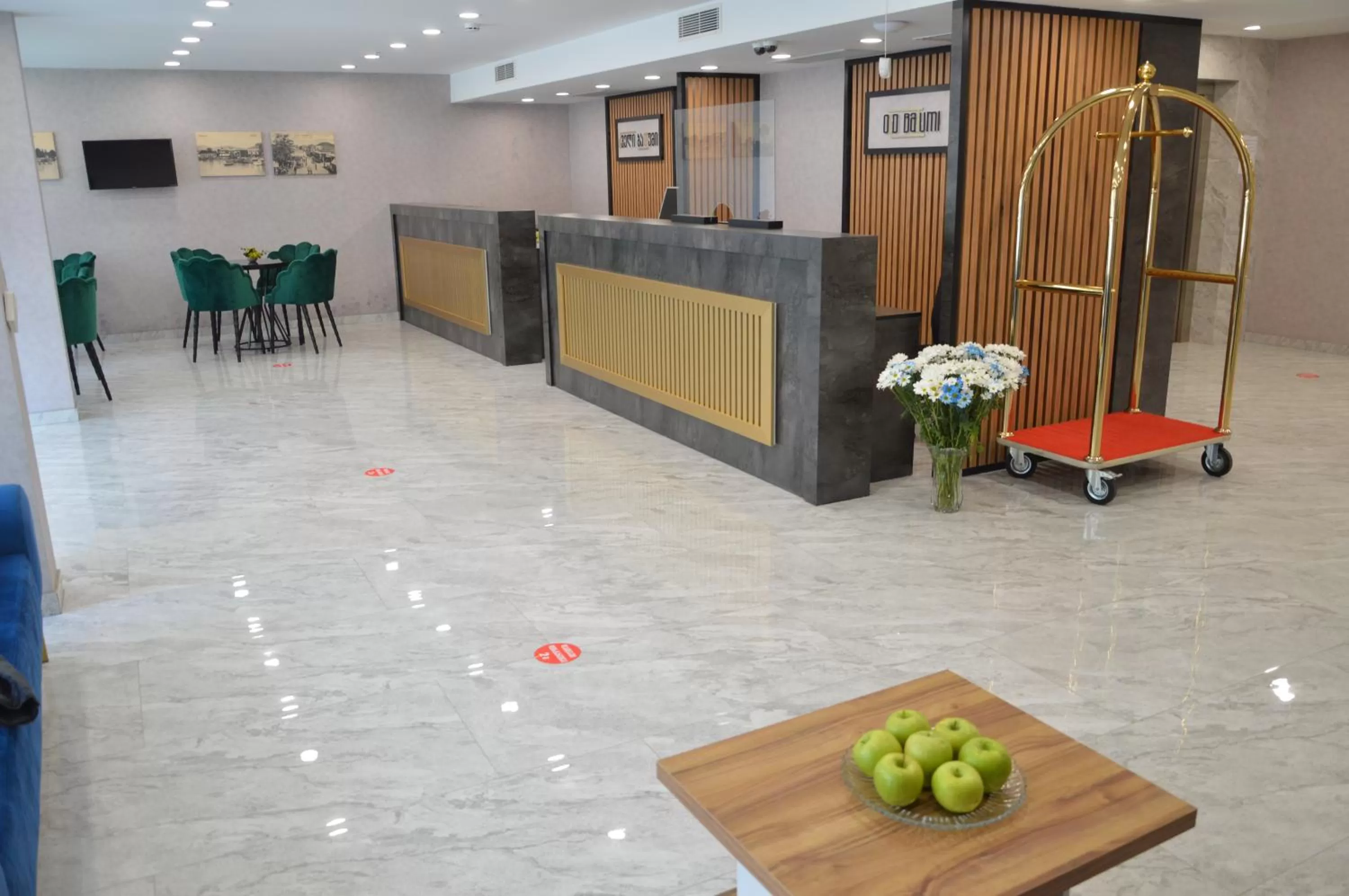 Lobby or reception in Old Batumi Hotel