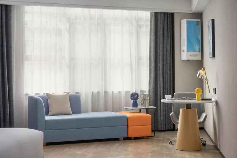 Seating Area in Fengyue Light Shang Hotel Guangzhou Baiyun Airport Store