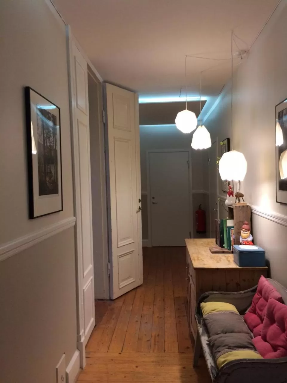 Lobby or reception, Seating Area in Baggå Skola BnB & Café