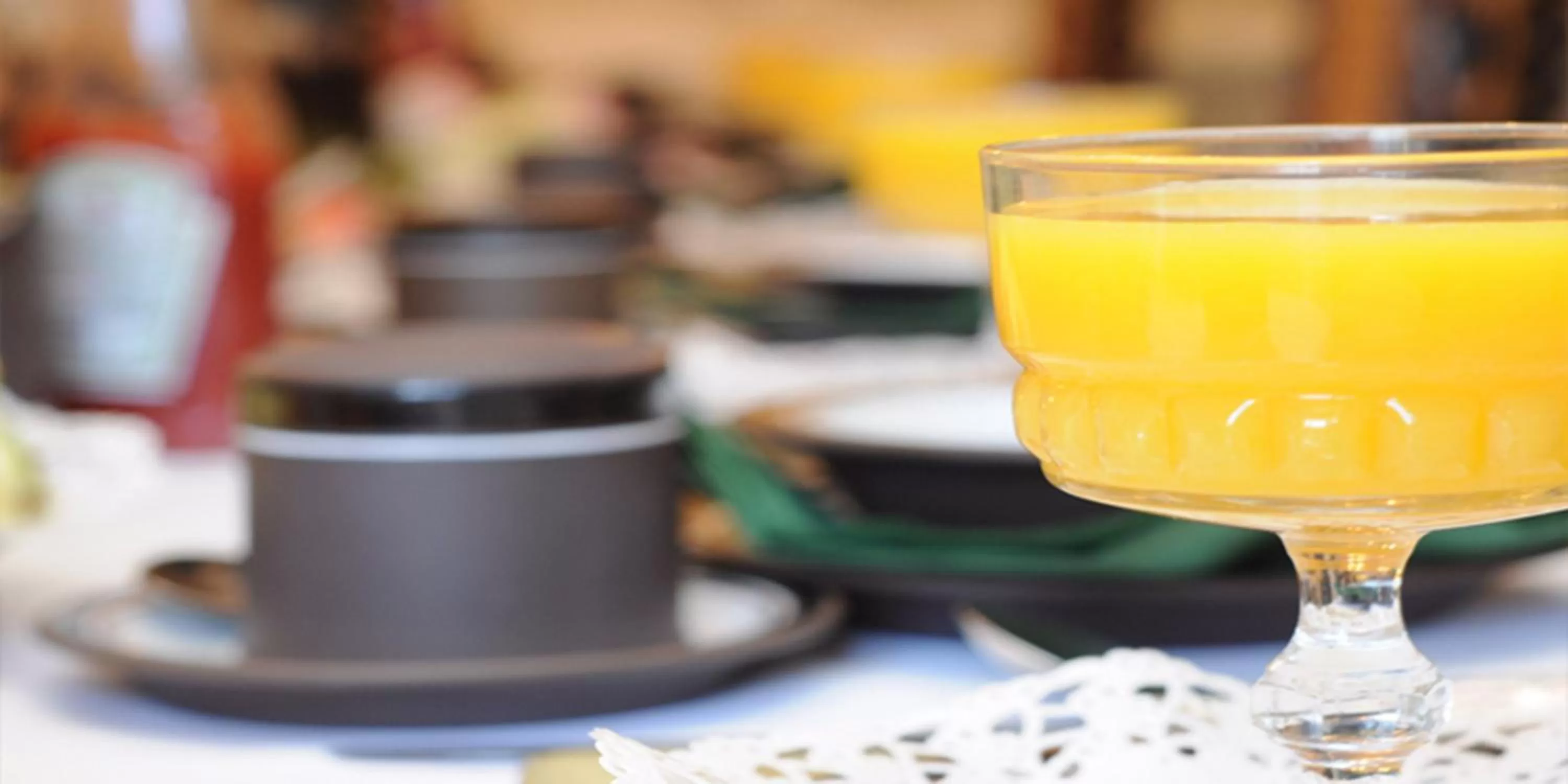 Food close-up, Drinks in The Old Priory B&B