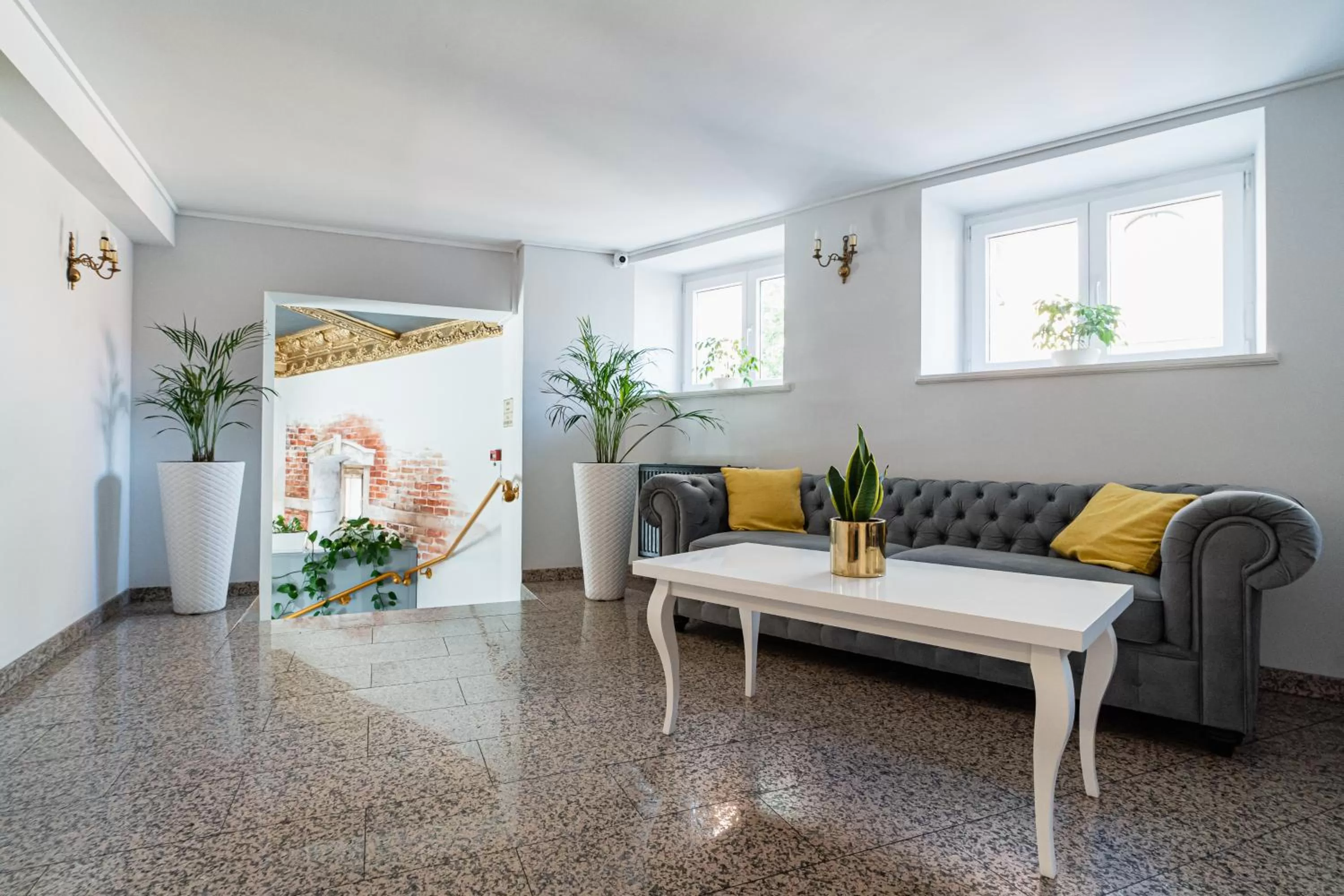 Lobby or reception in Hotel Polonia