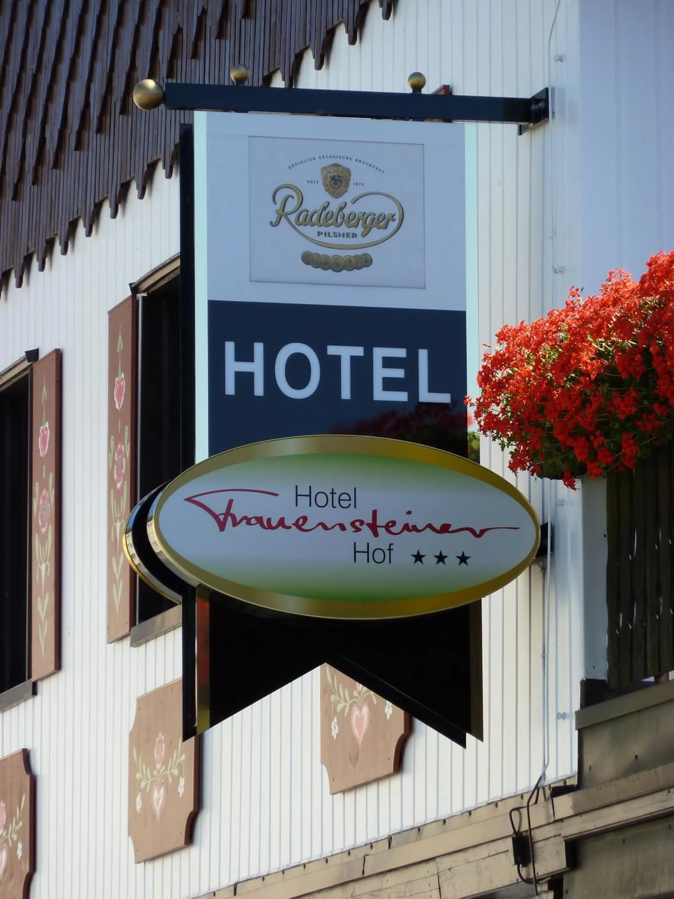 Property logo or sign in Hotel Frauensteiner Hof