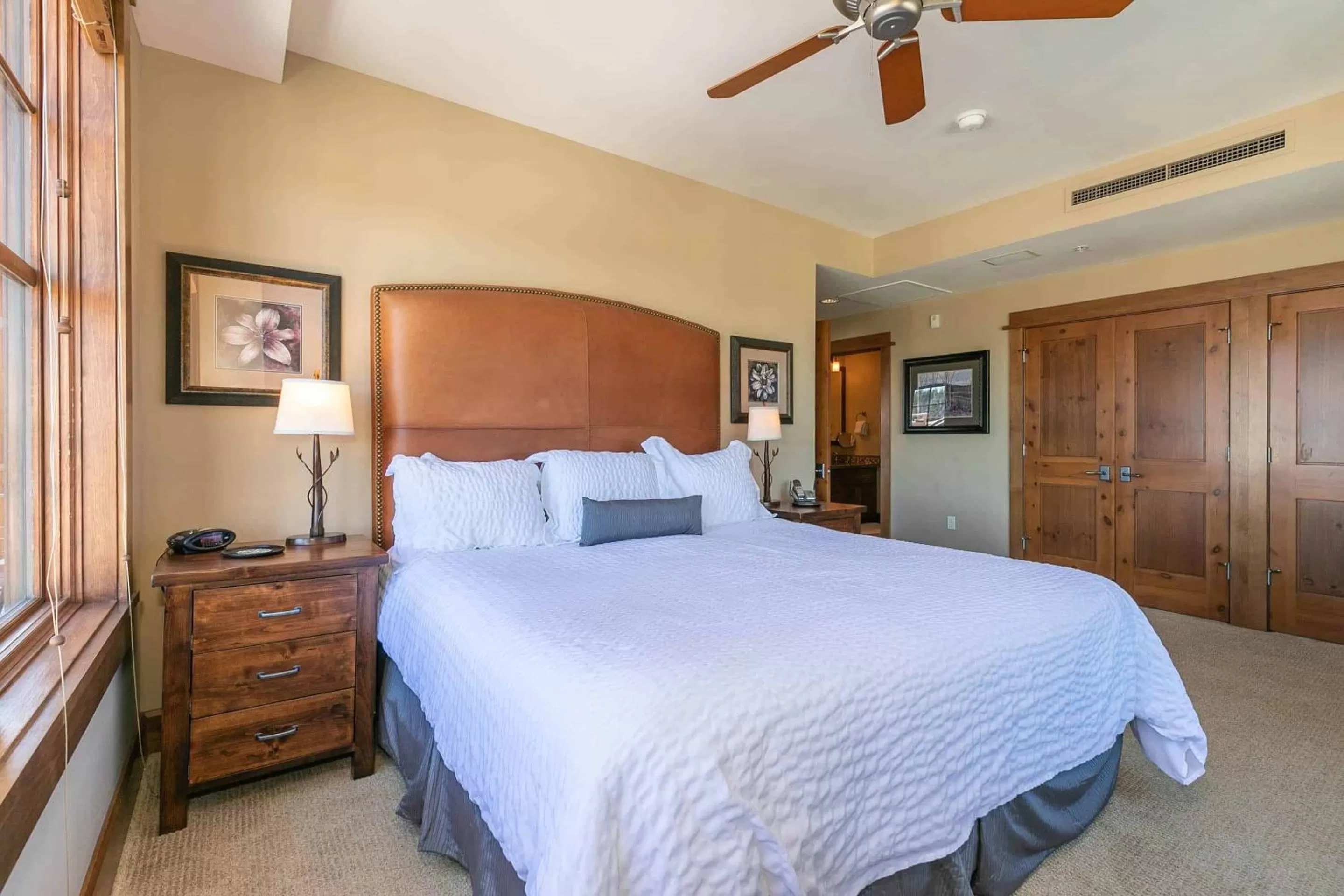 Bed in East West Hospitality at Tahoe