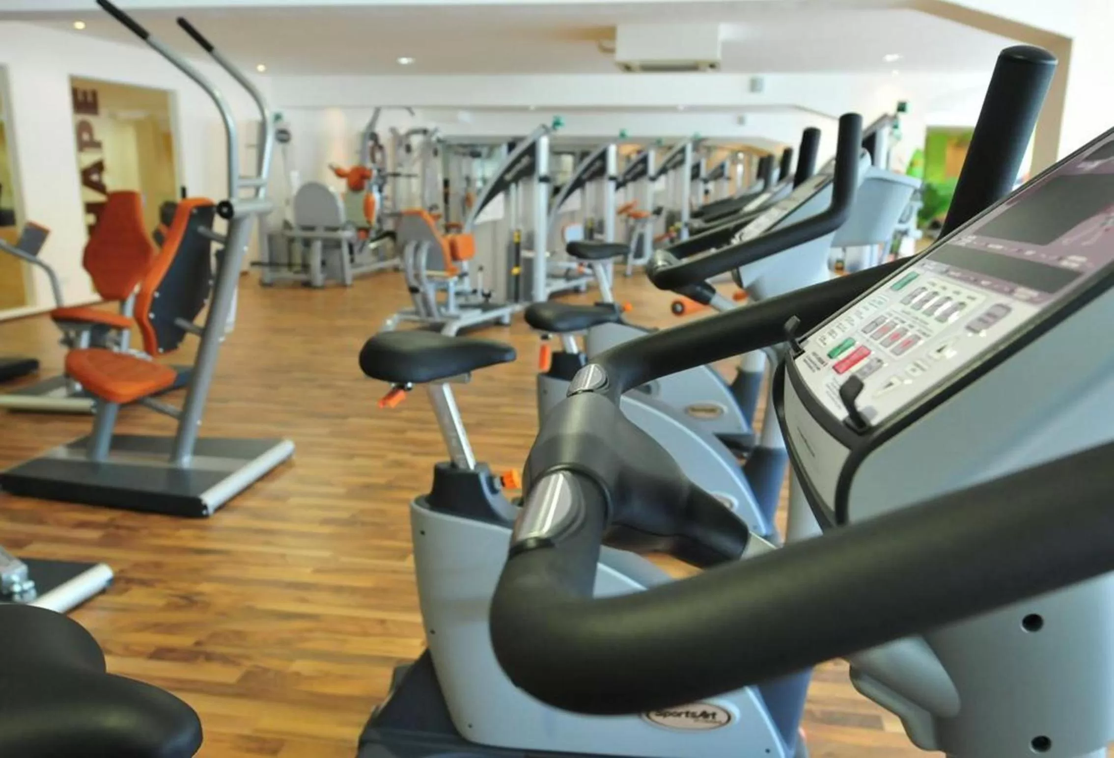Fitness centre/facilities in Hotel Santo