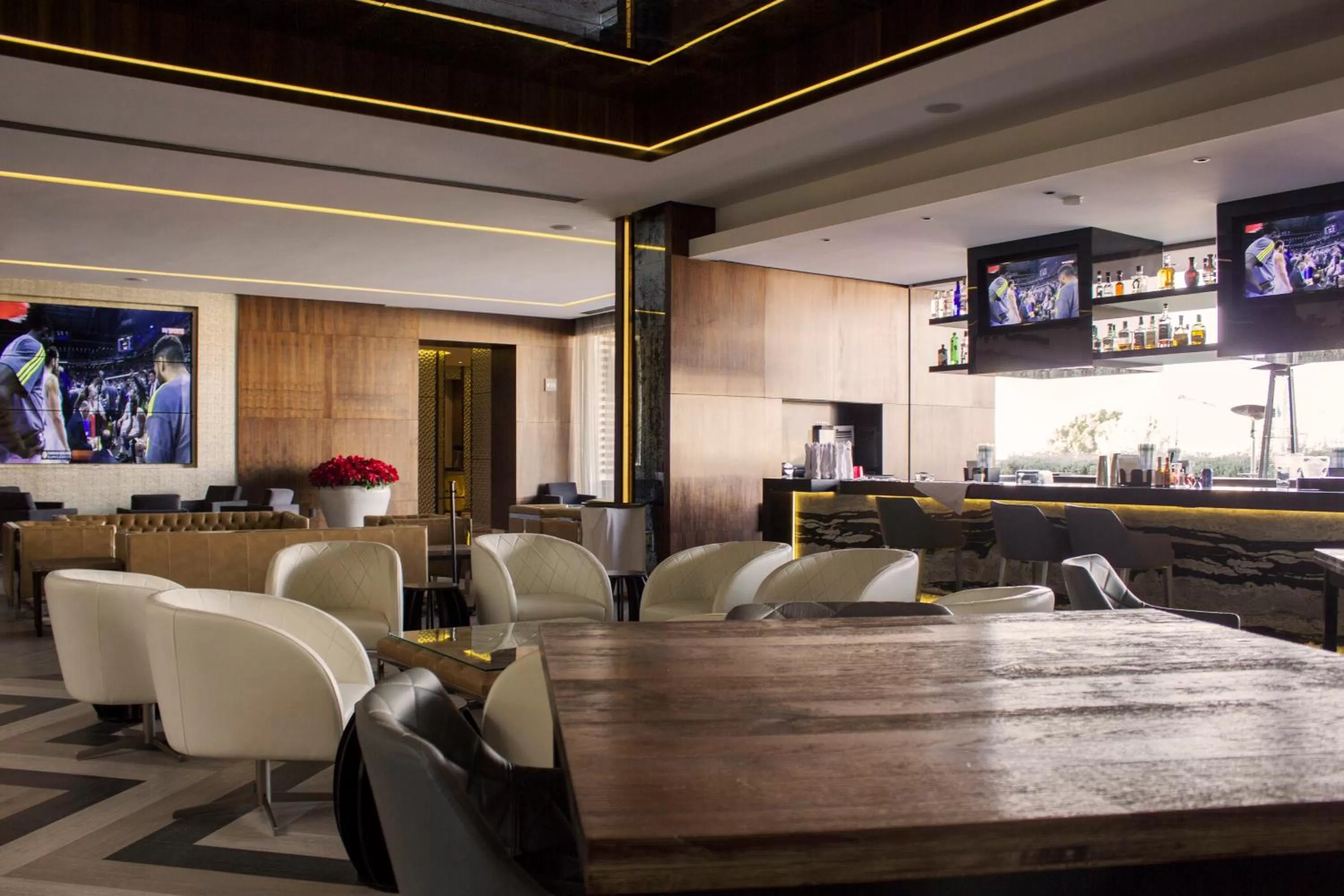 Lounge or bar in HS HOTSSON Hotel Leon