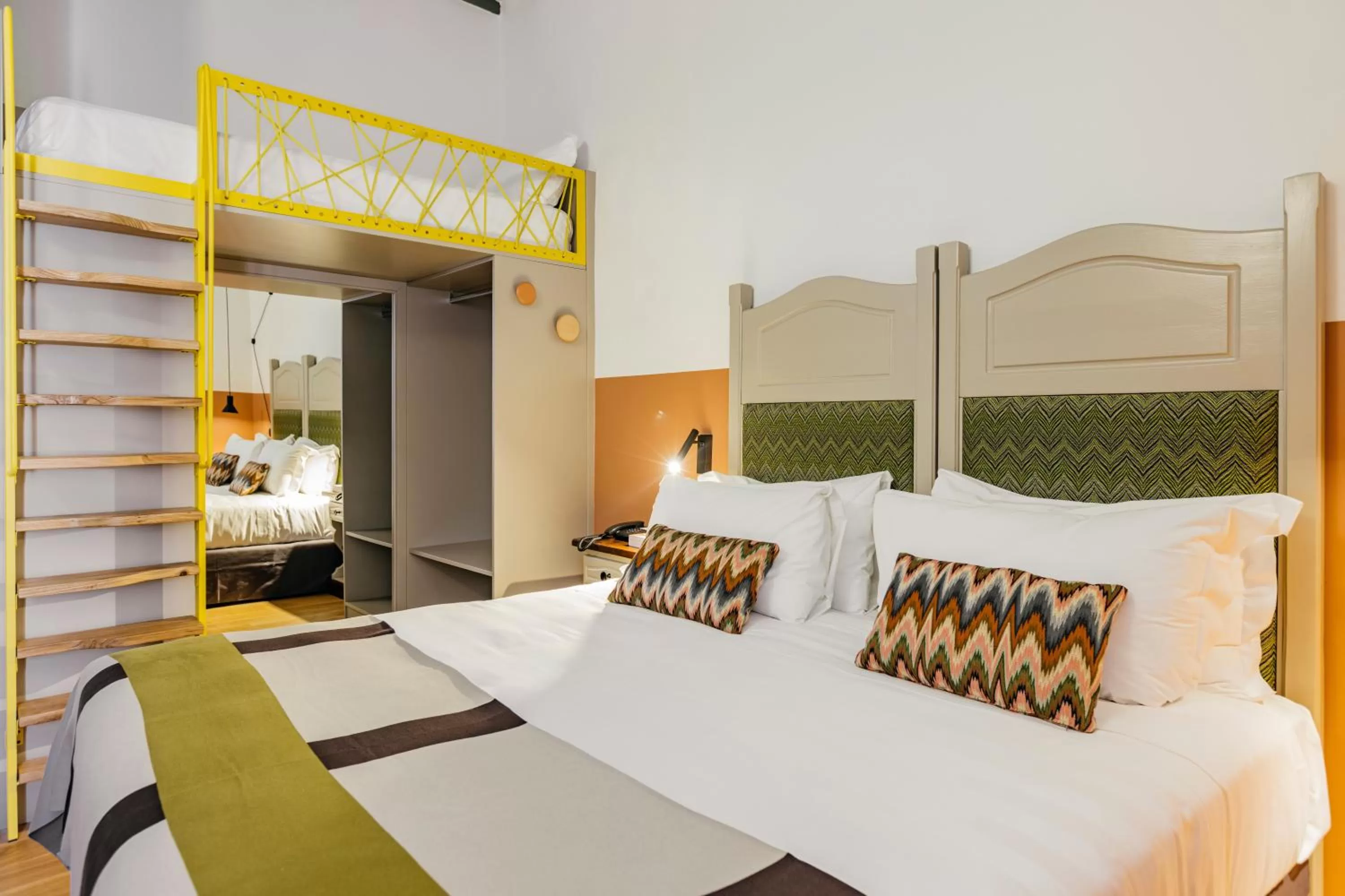 Bed in Hotel Priori Secret Garden