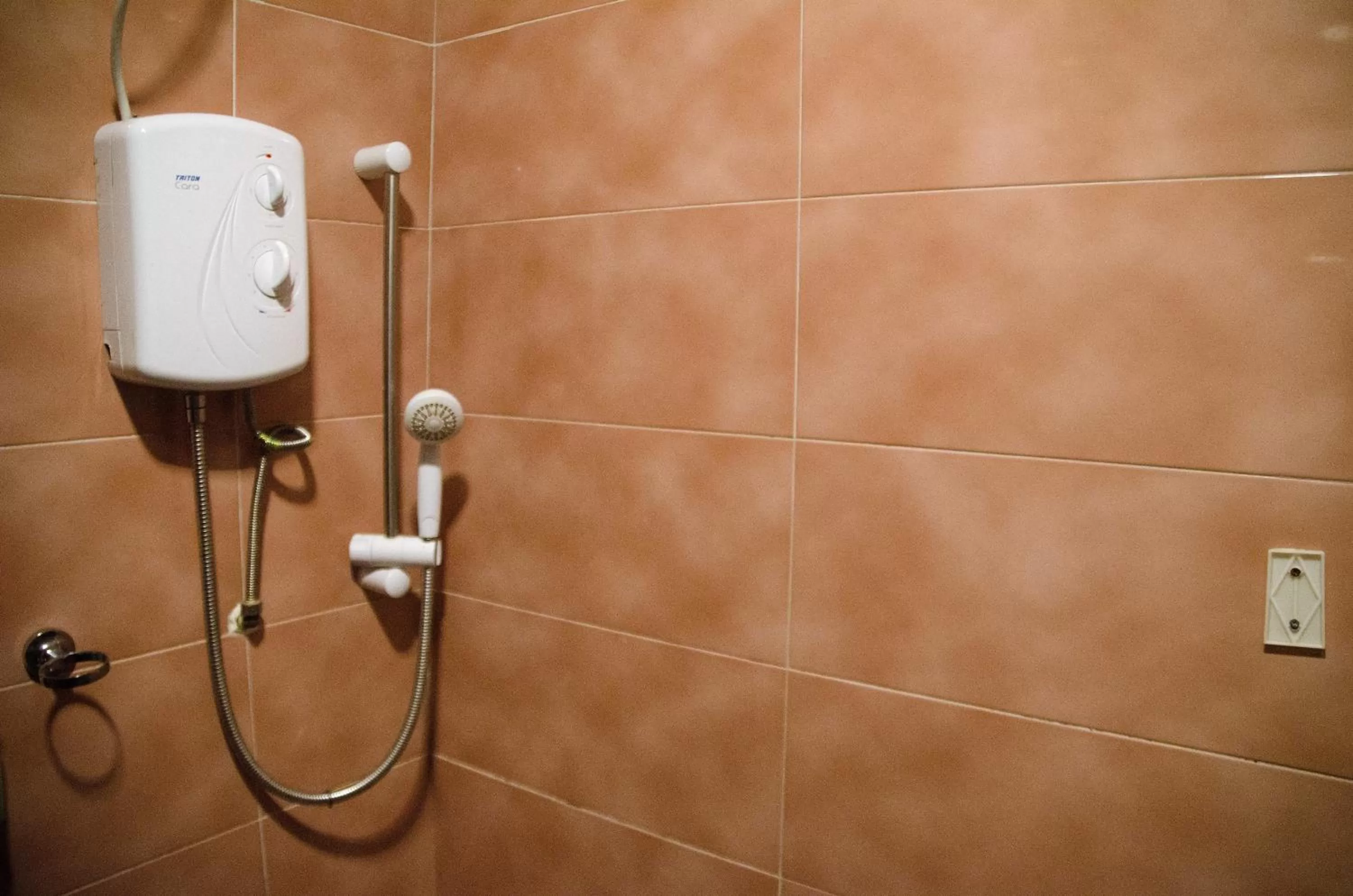 Shower in Hotel Rosebud
