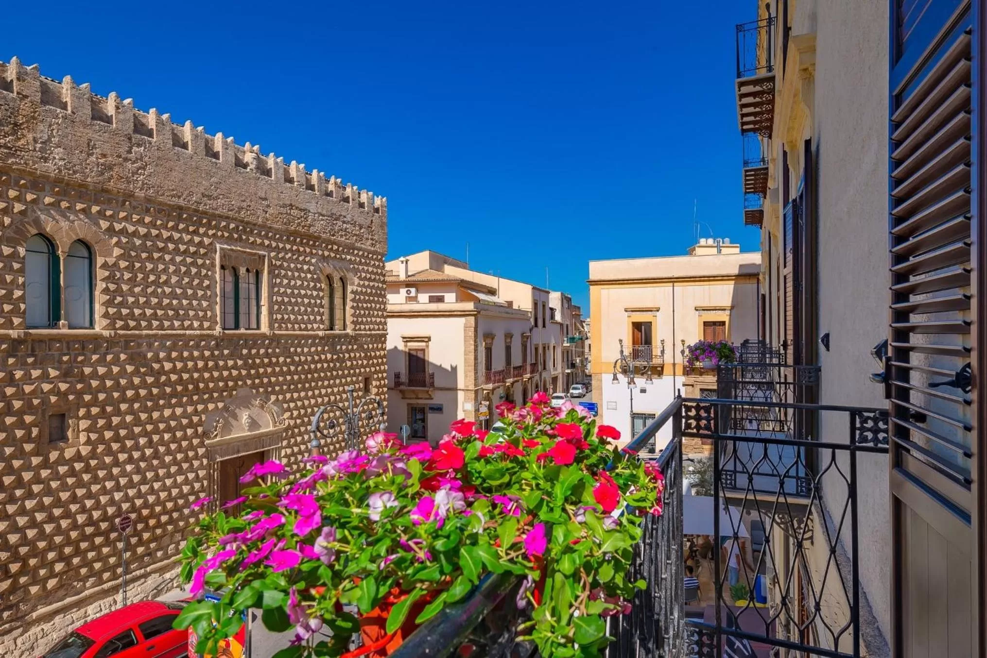 Balcony/Terrace in B&B TOMMASO FAZELLO SCIACCA Residenza artistica