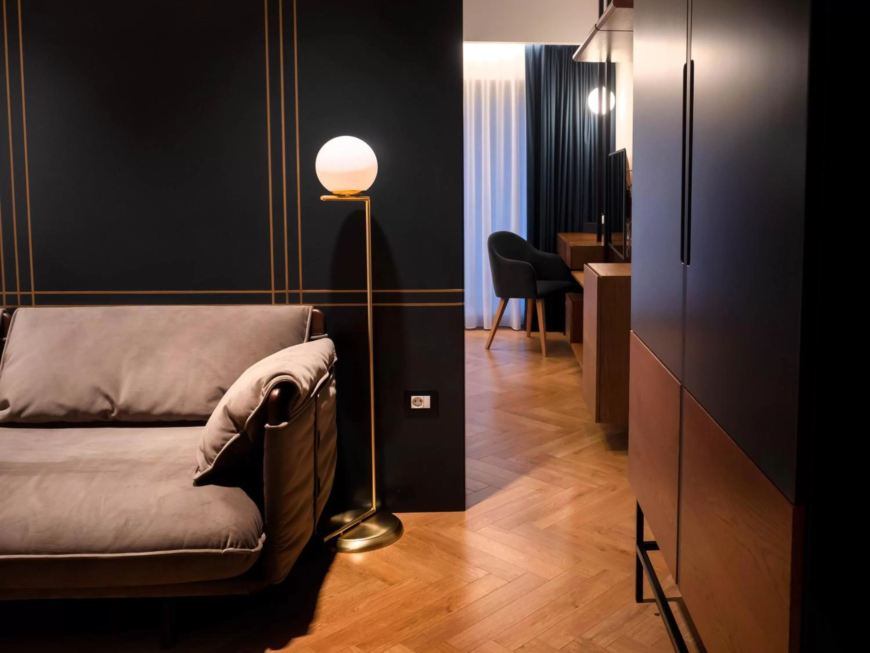 TV and multimedia, Seating Area in Moncafe BoutiqueHotel Spa