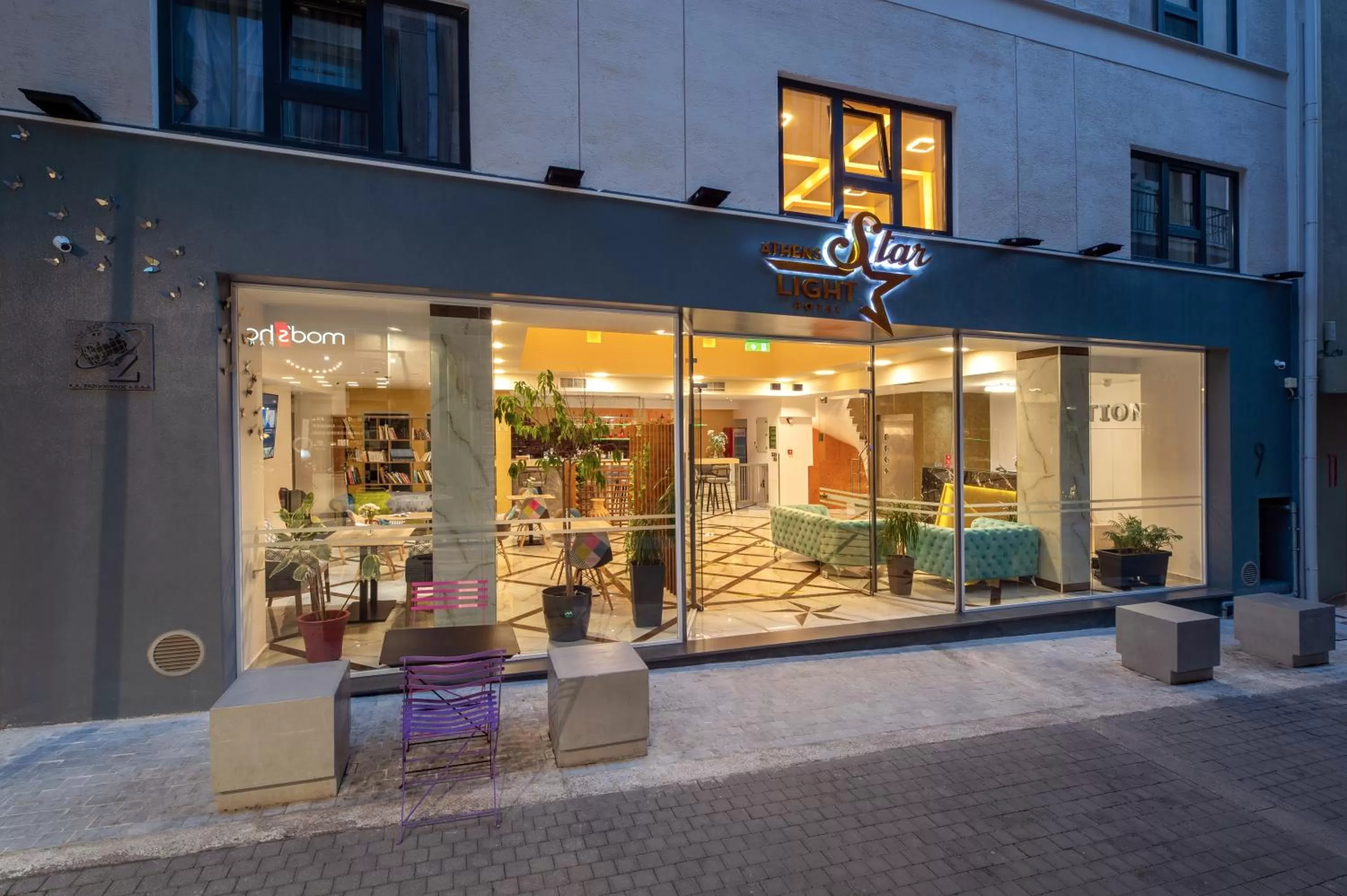 Property building in Athens Starlight Hotel