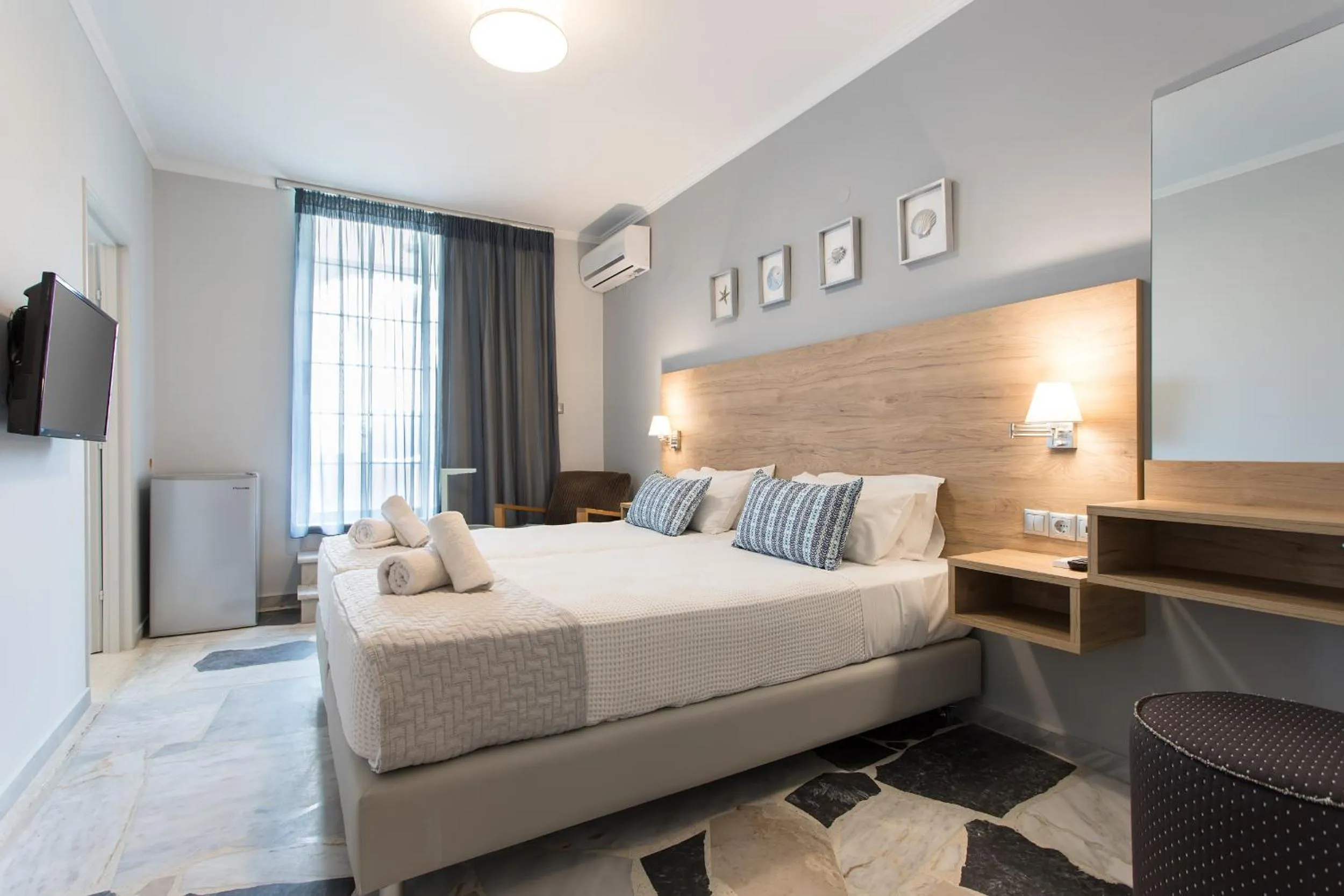 Photo of the whole room, Bed in Georgioupolis Beach Hotel