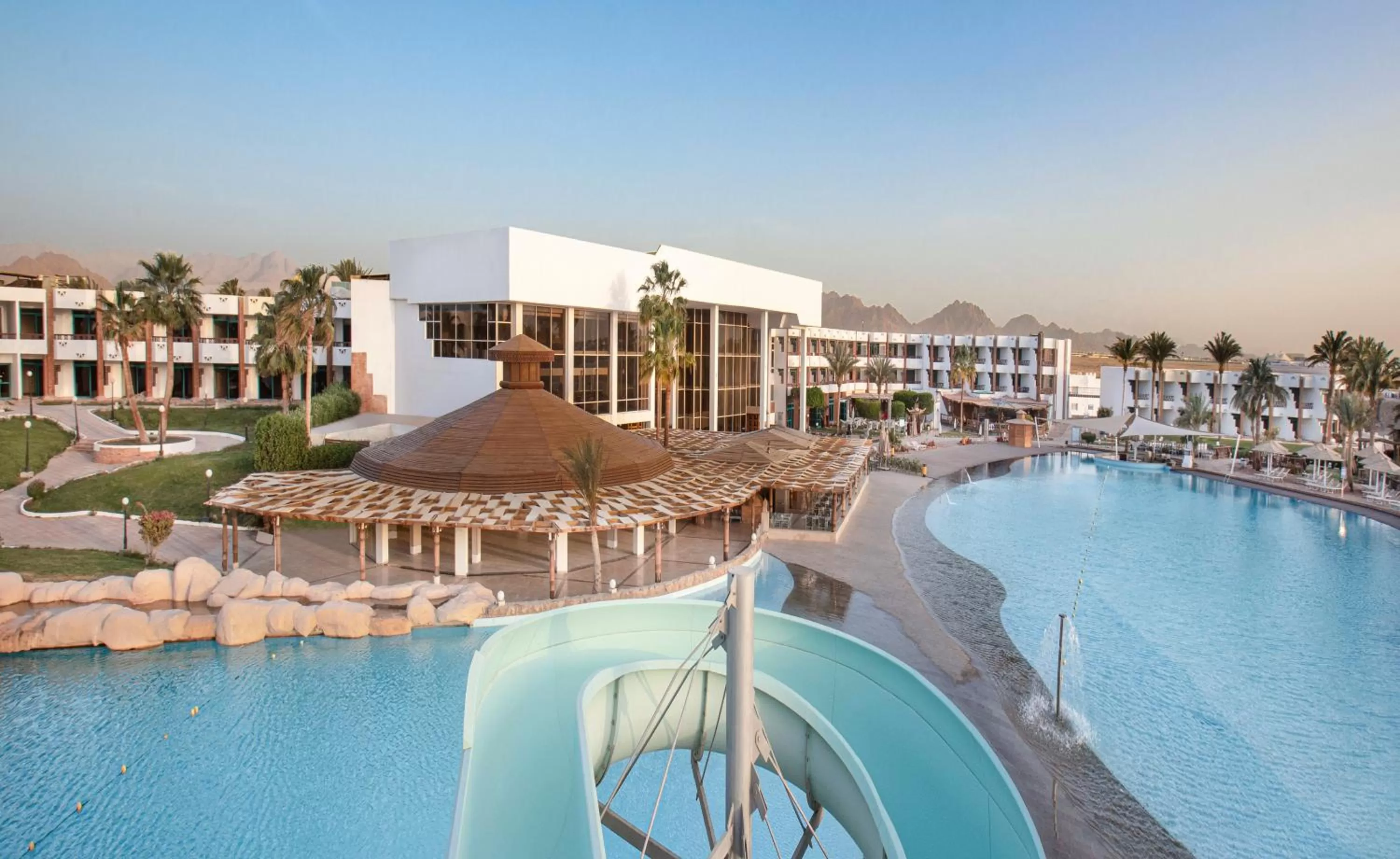 Property building, Swimming Pool in Pyramisa Beach Resort Sharm El Sheikh