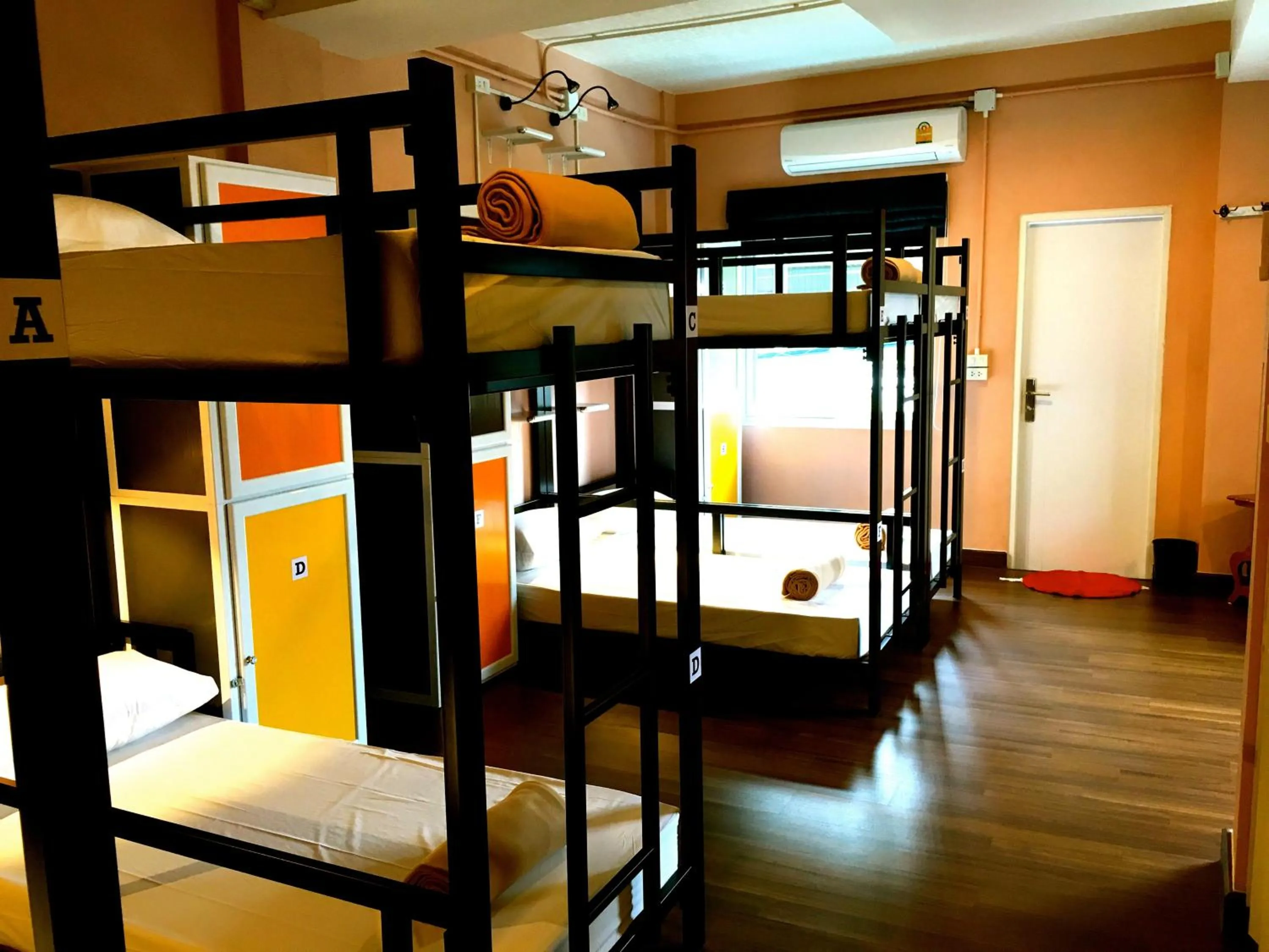 Bedroom, Bed in Urban Hostel Bangkok