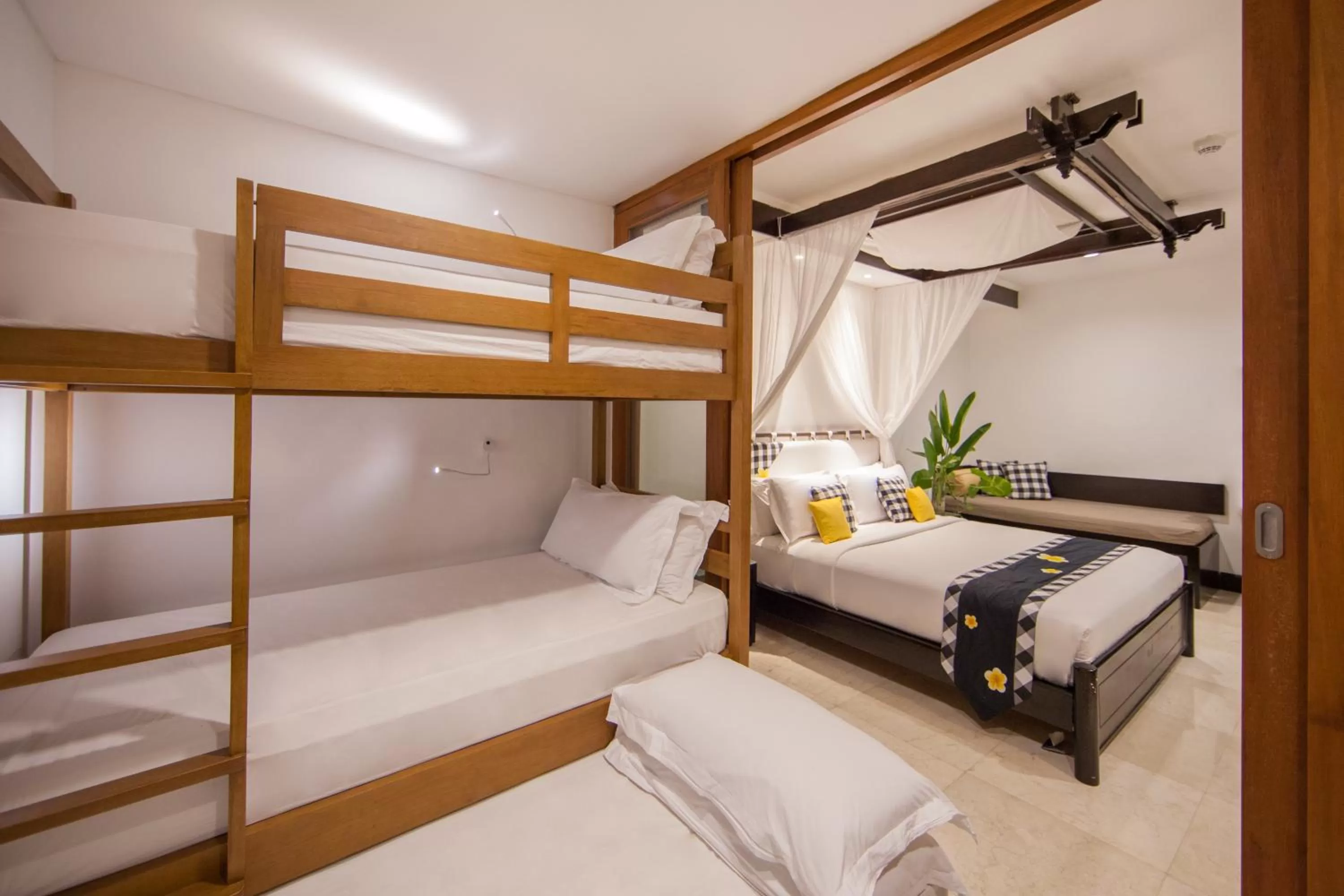 bunk bed, Bed in Legian Beach Hotel