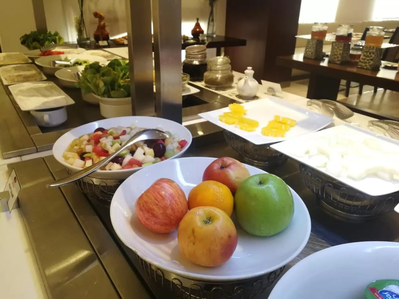 Buffet breakfast in Action Hotel Ras Al Khaimah