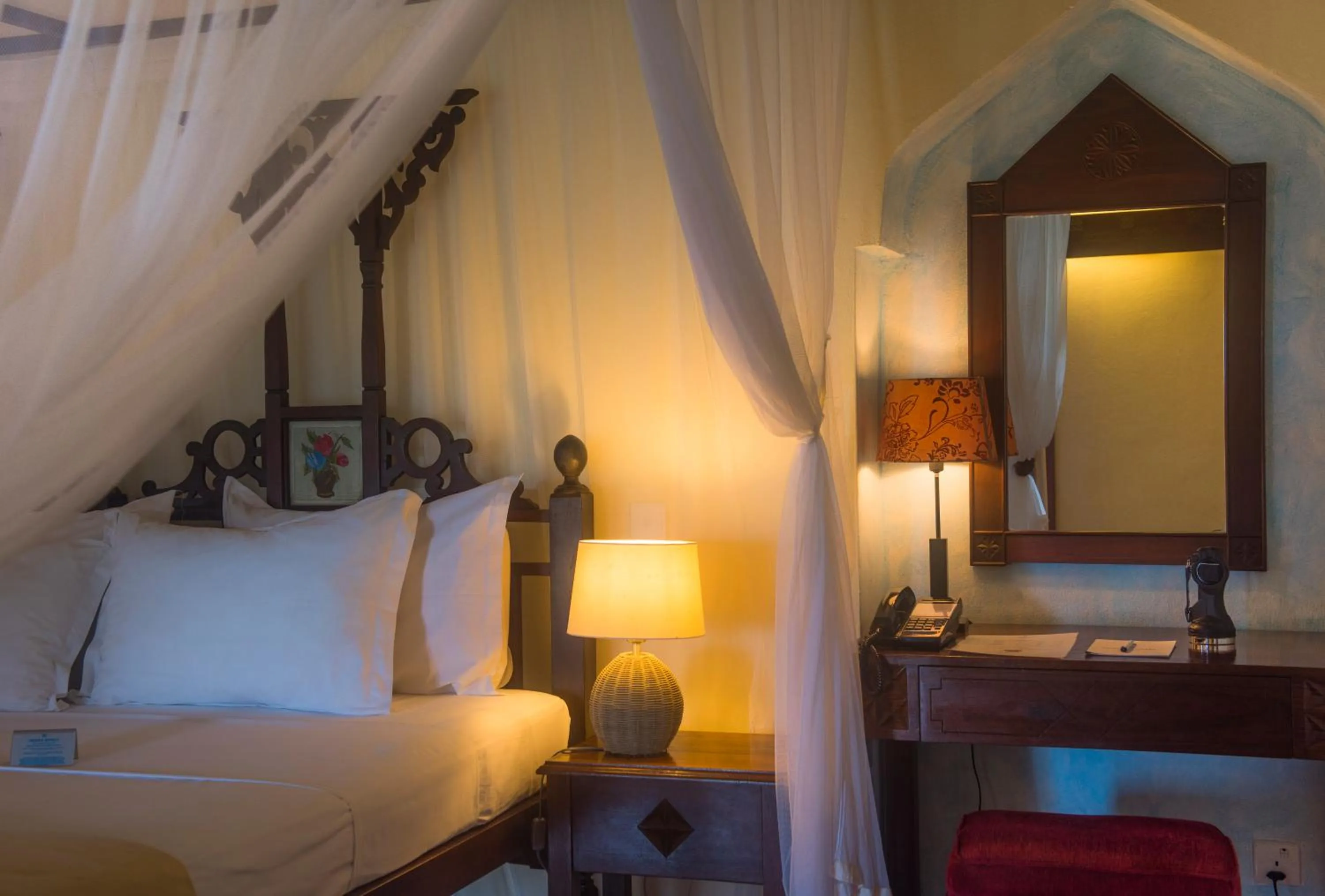 Bedroom, Bed in Amani Beach Resort
