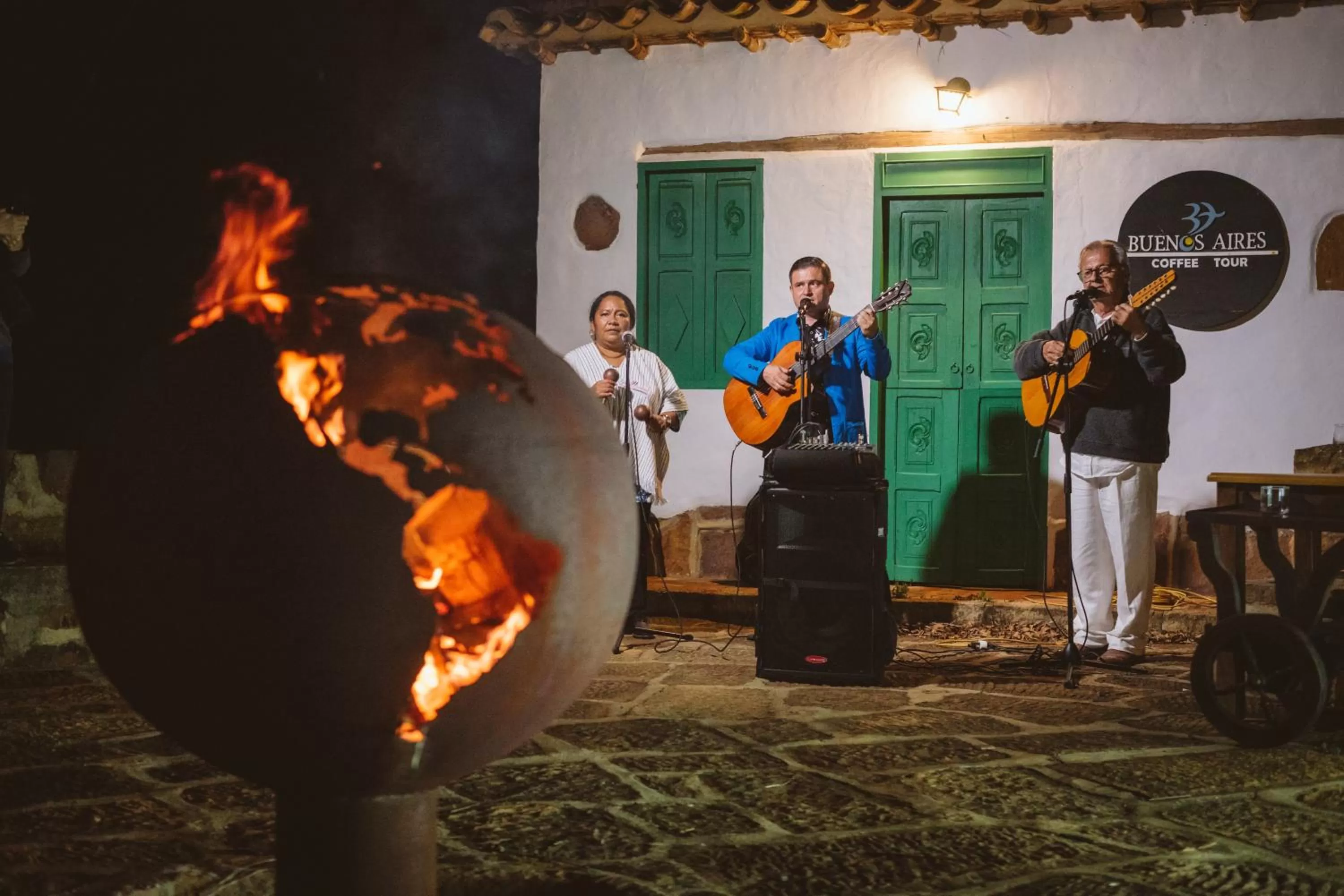 Night in Hotel Buenosaires Barichara
