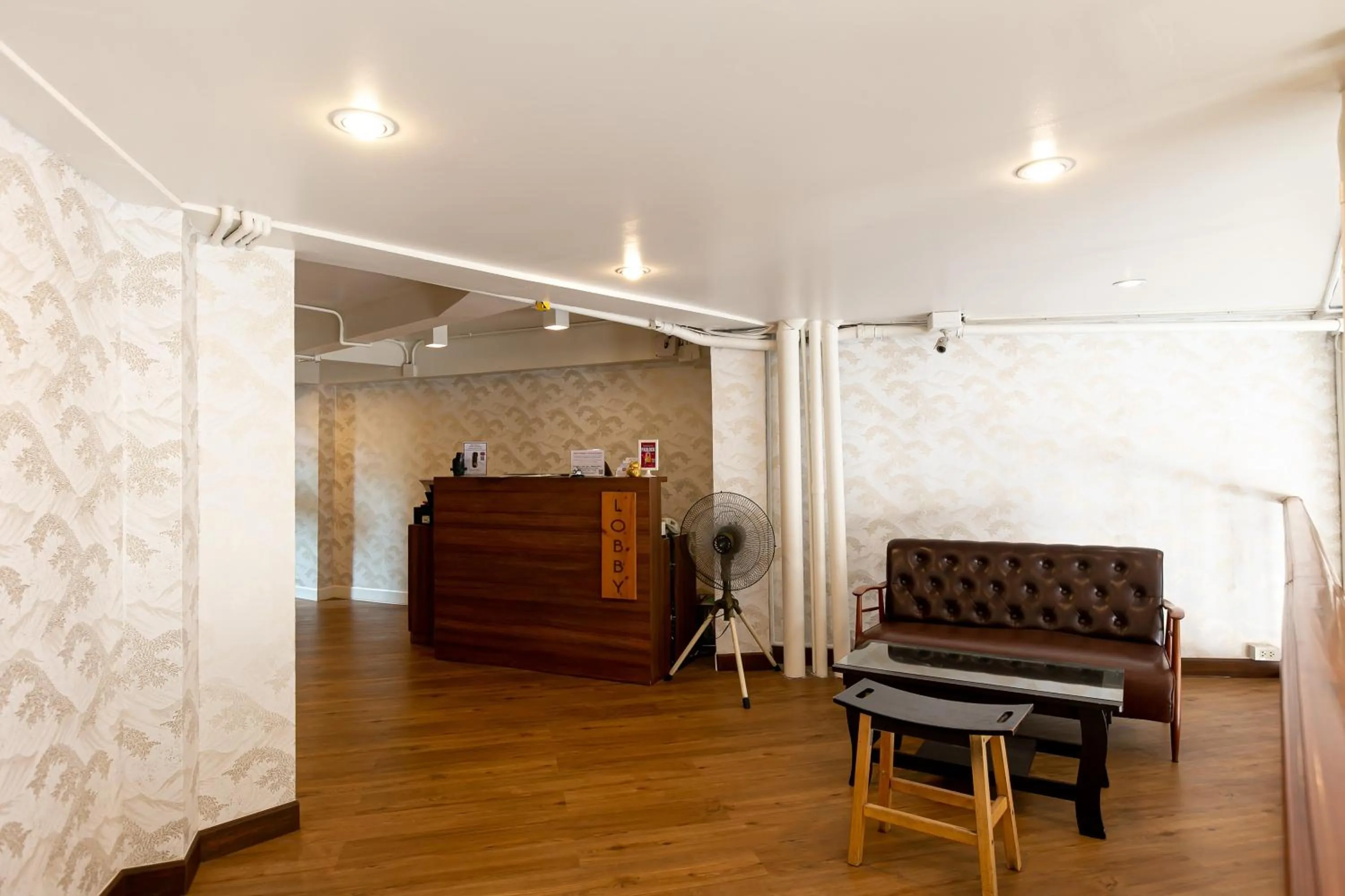 Lobby or reception in Loftel 22 Hostel