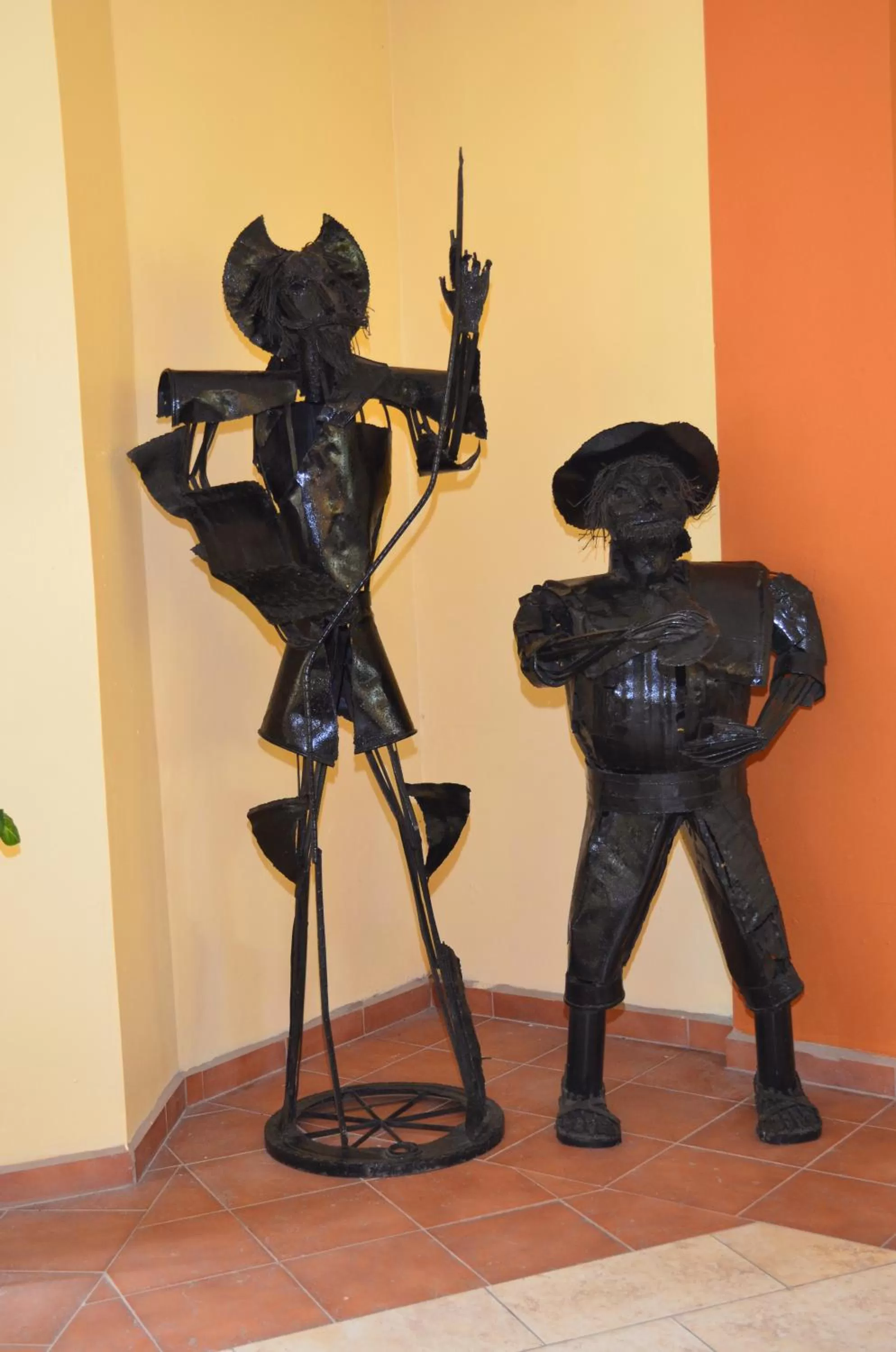 Decorative detail in Parador El Faro