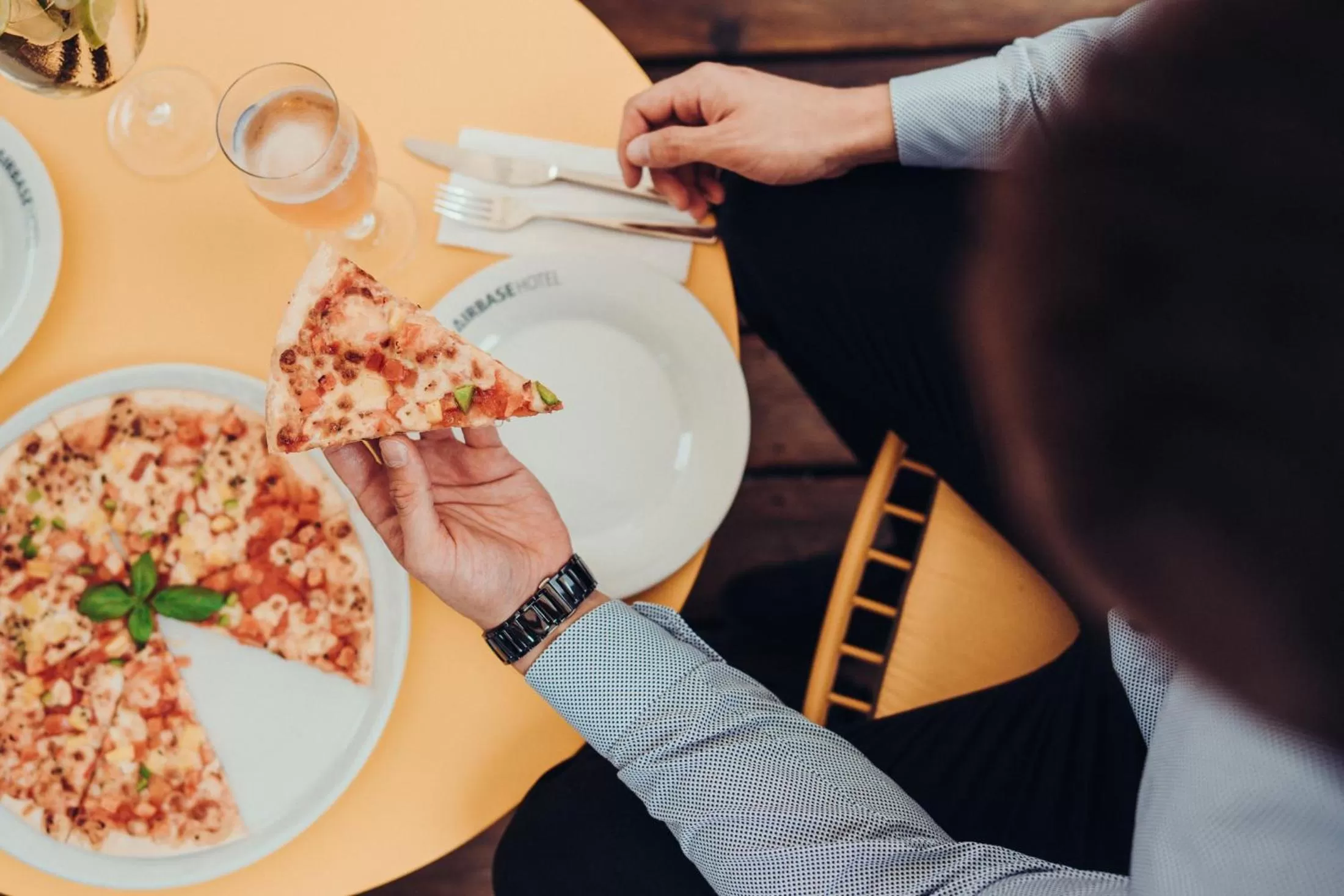 Restaurant/places to eat in Airbase Hotel