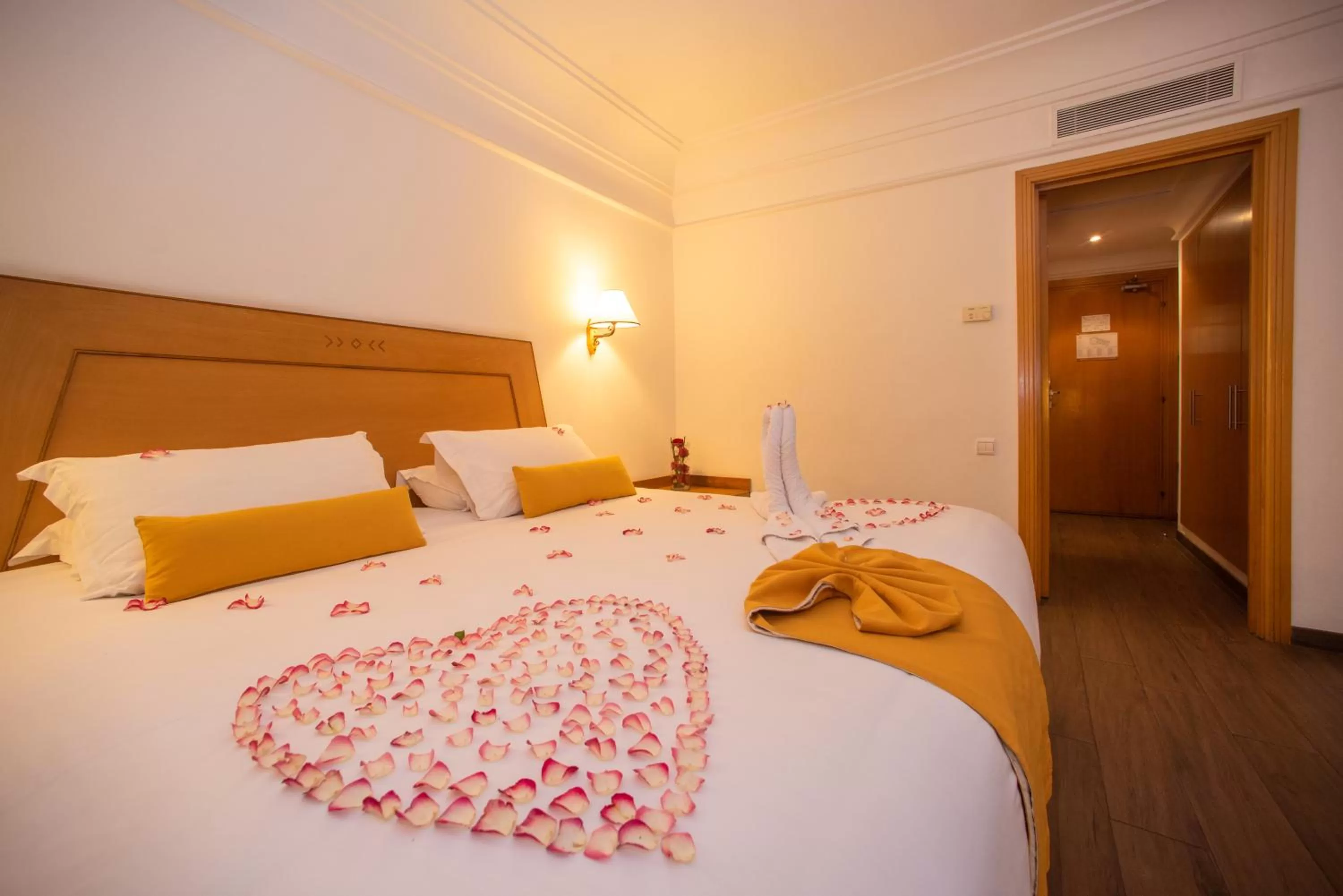 Bed in Hotel Timoulay and Spa Agadir