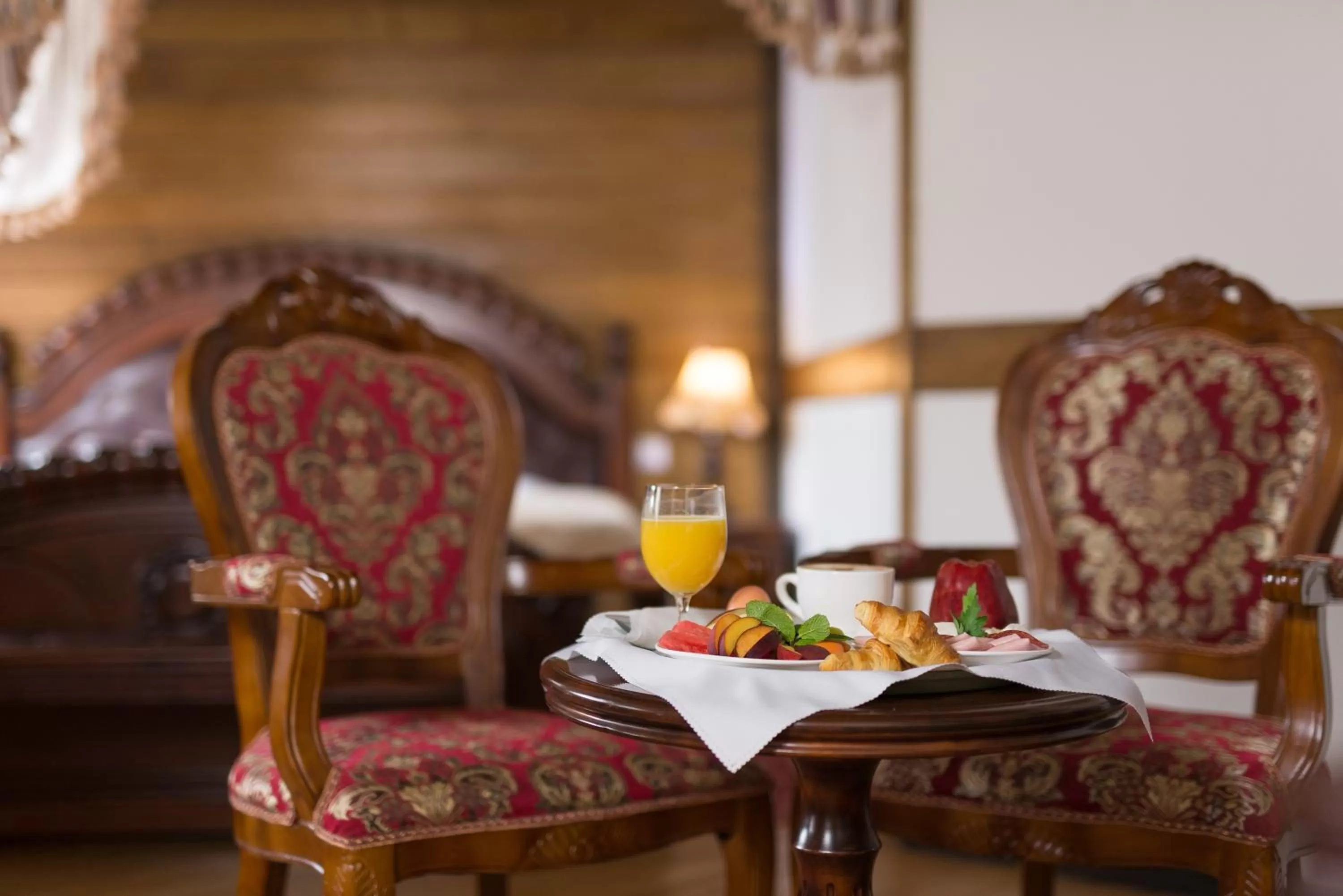 Food and drinks in Zámek Lužec Spa & Wellness Resort