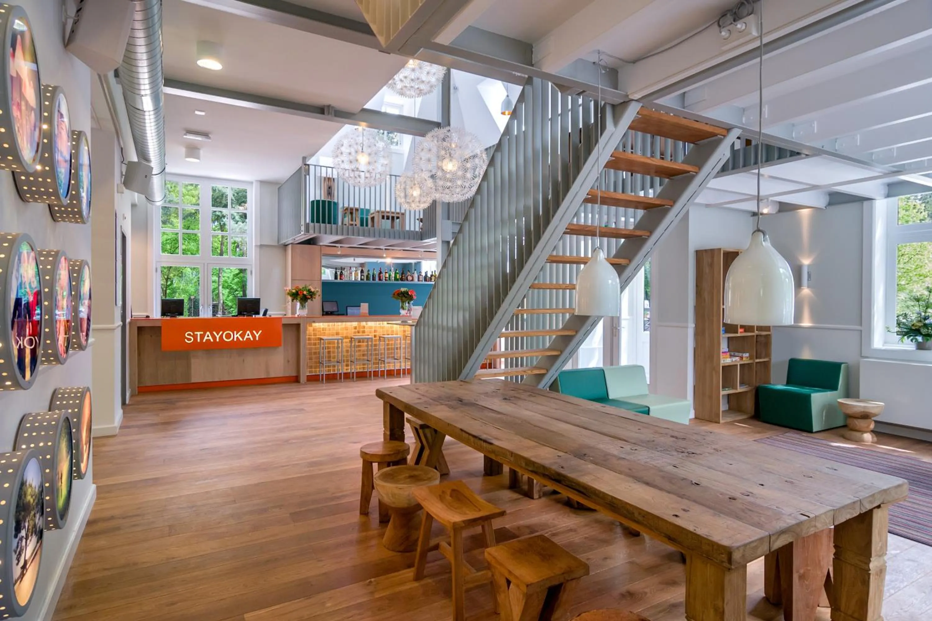 Lobby or reception in Stayokay Hostel Soest