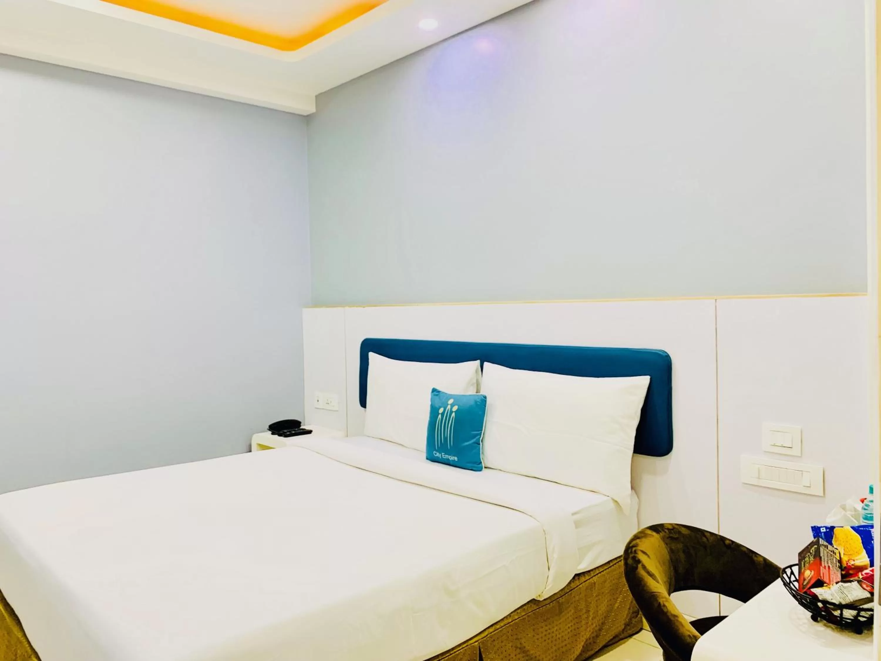 Photo of the whole room, Bed in City Empire - New Delhi Railway Station, Near Connaught Place