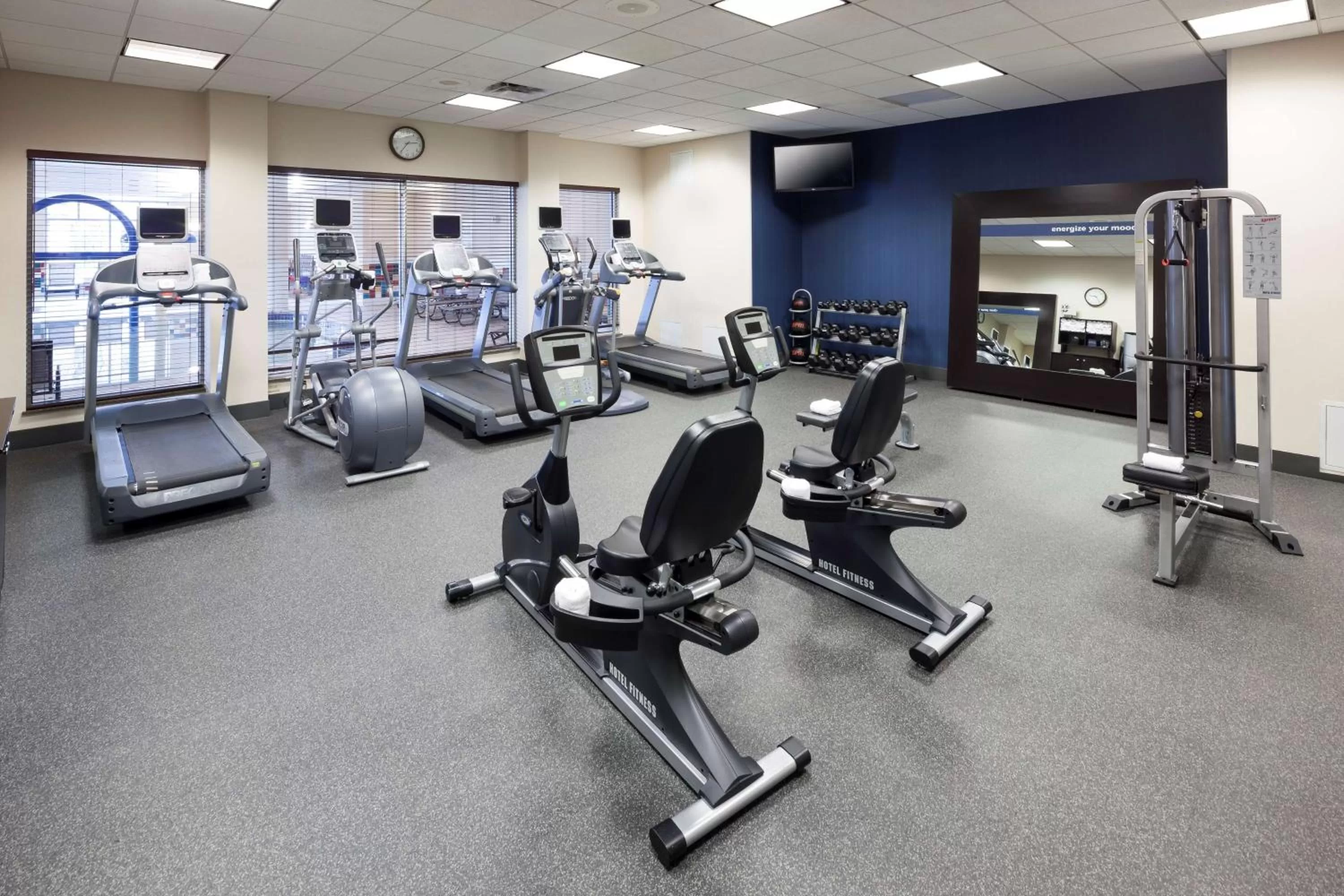 Fitness centre/facilities in Hampton Inn & Suites Oklahoma City-Bricktown