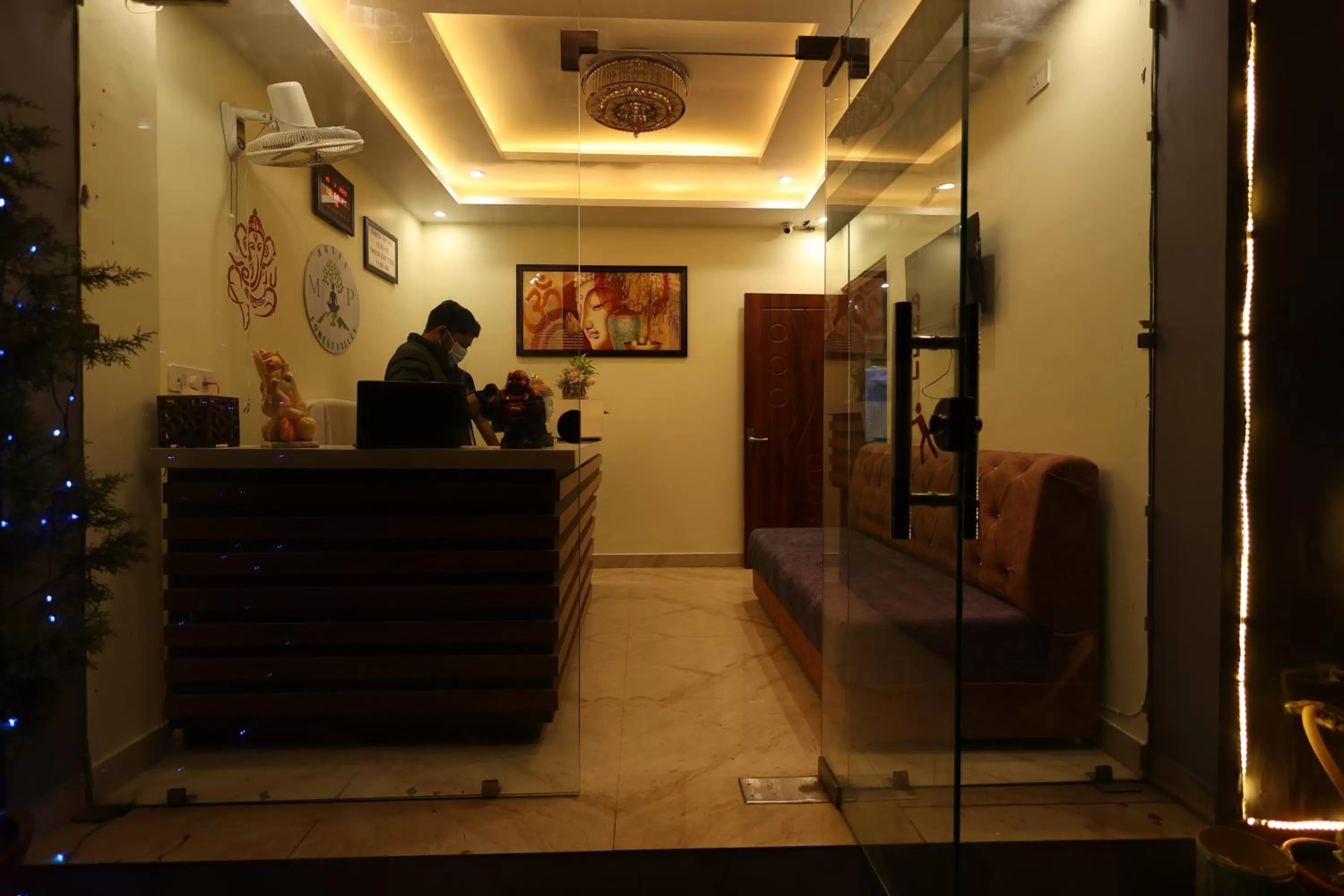 Lobby or reception in Perfectstayz Value Forest Valley Near Waterfall