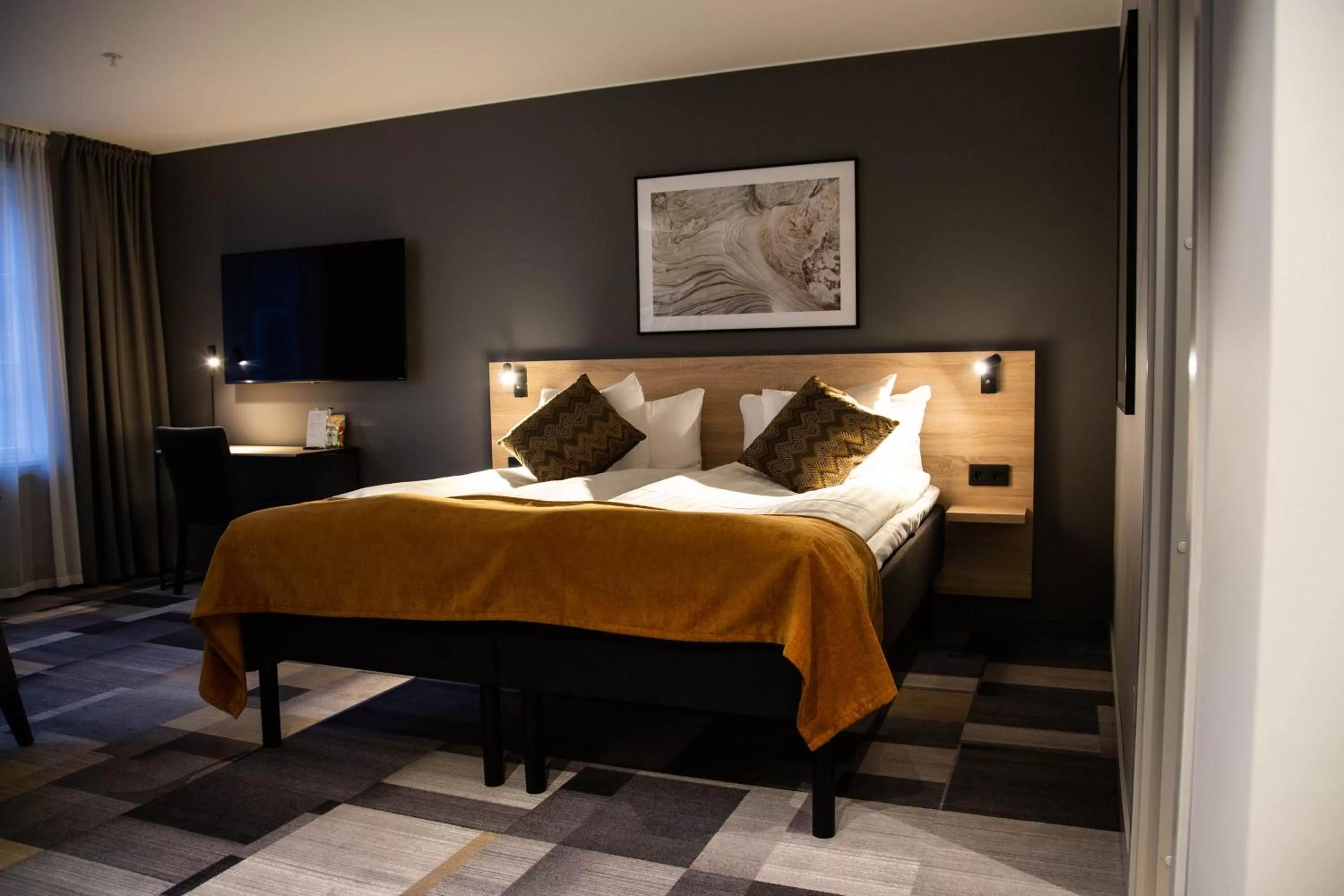 Property building, Bed in Best Western Plus JA Hotel Karlskrona