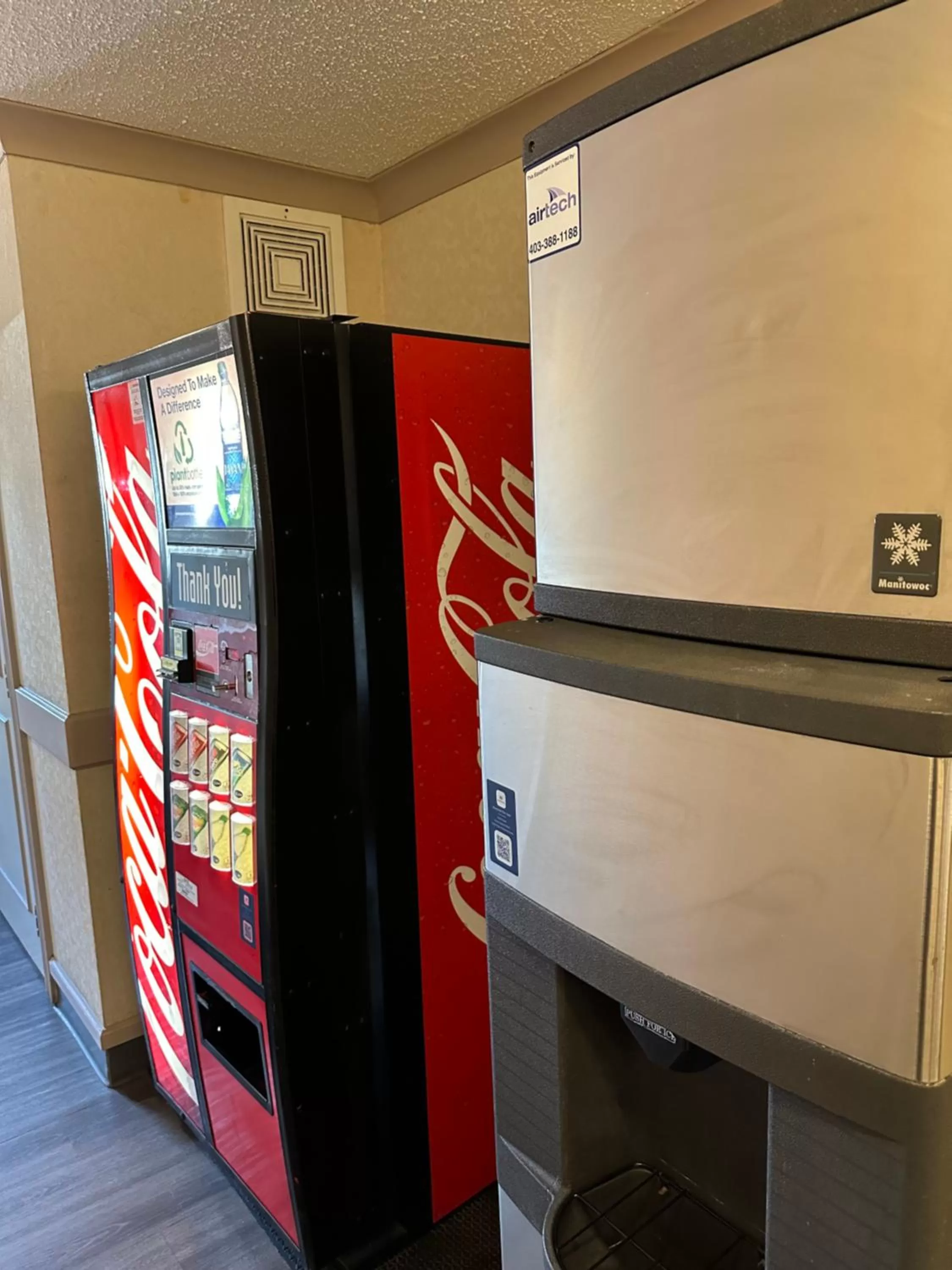 vending machine in Super 8 by Wyndham Lethbridge