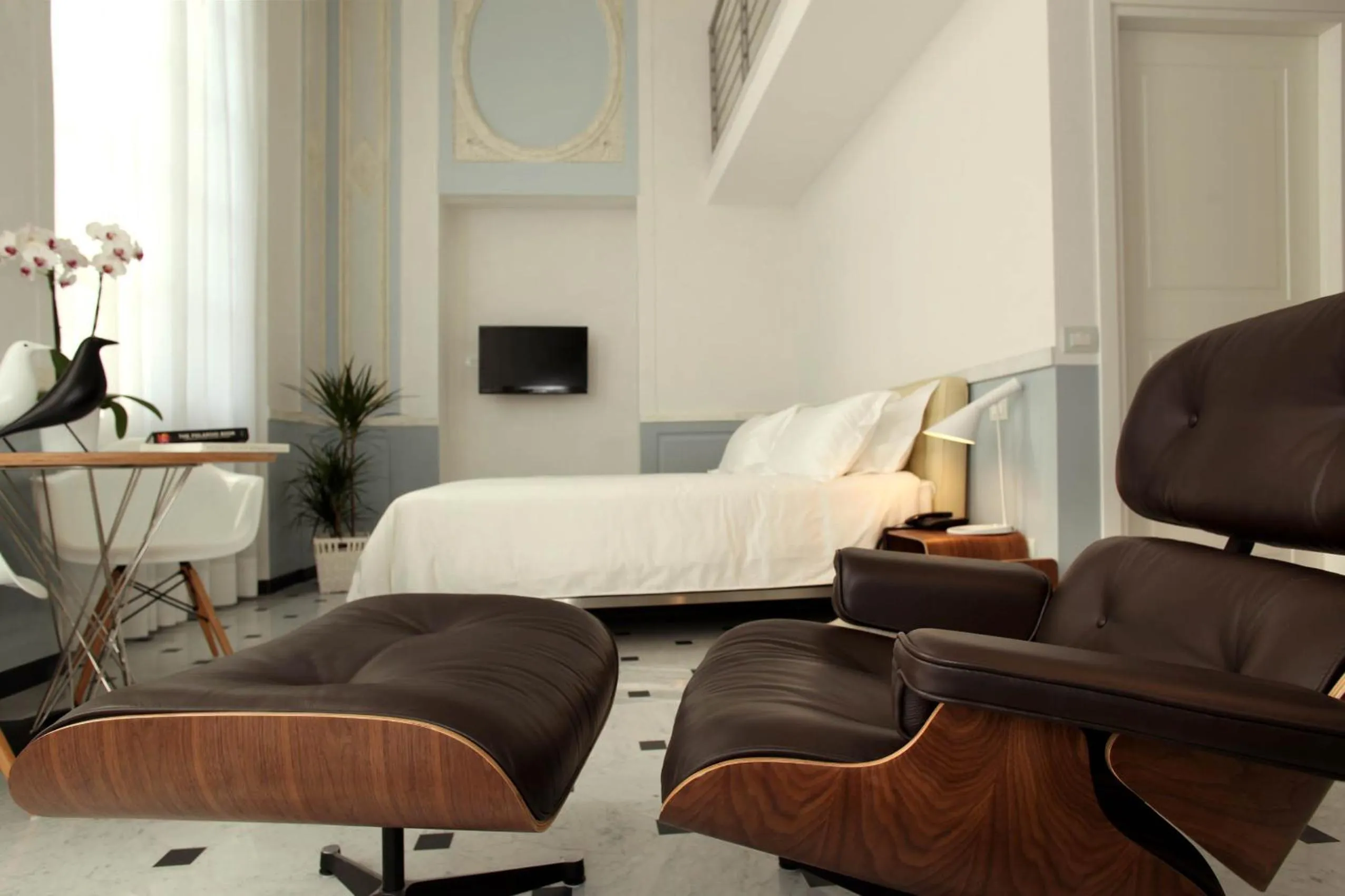 Bed in Hotel Le Nuvole Residenza d'Epoca