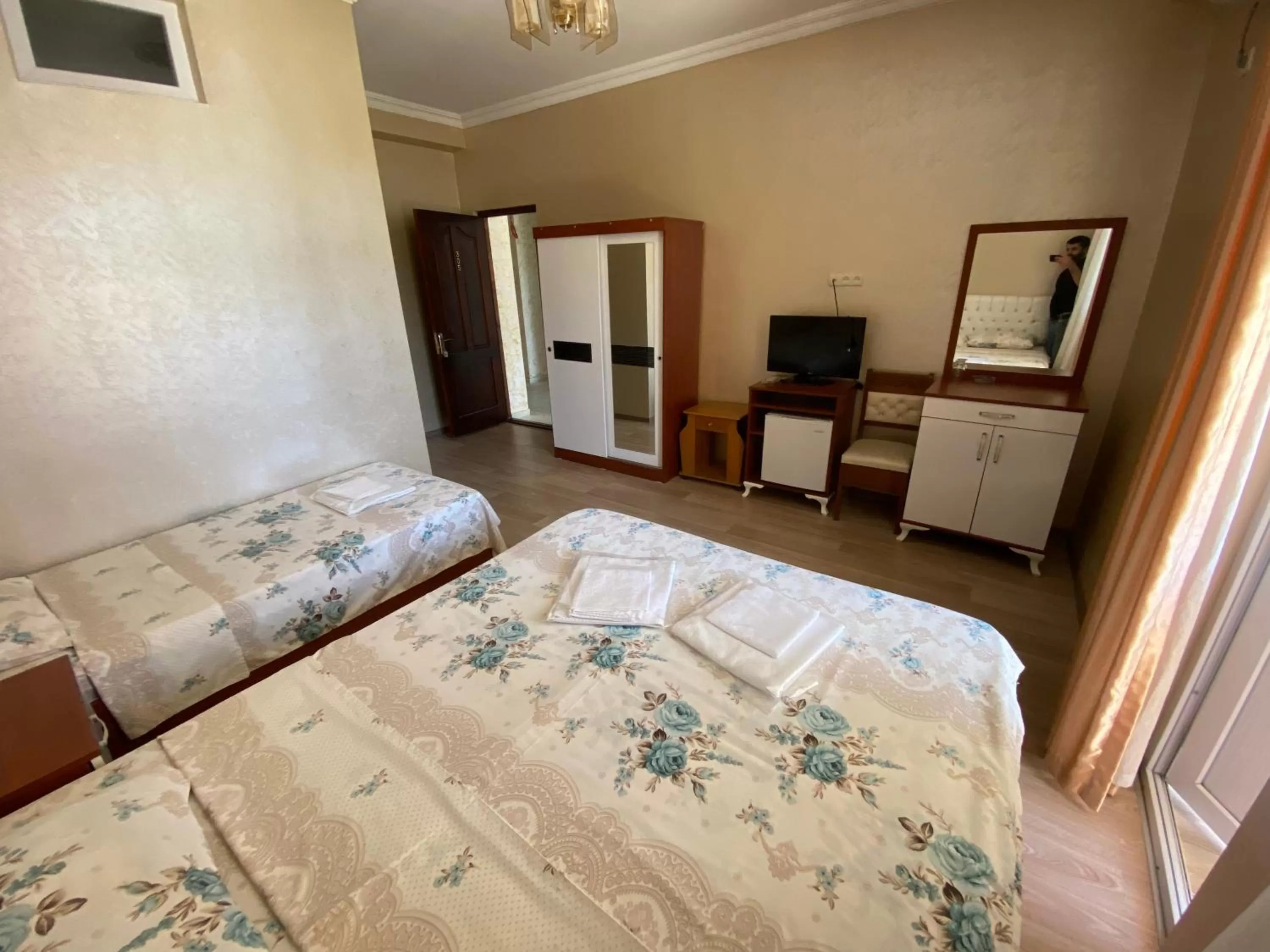 View (from property/room), Bed in Hotel Eurasia