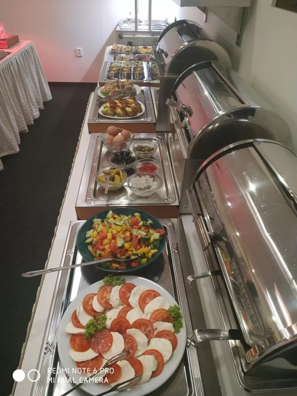 Breakfast in Hotel Plzeň