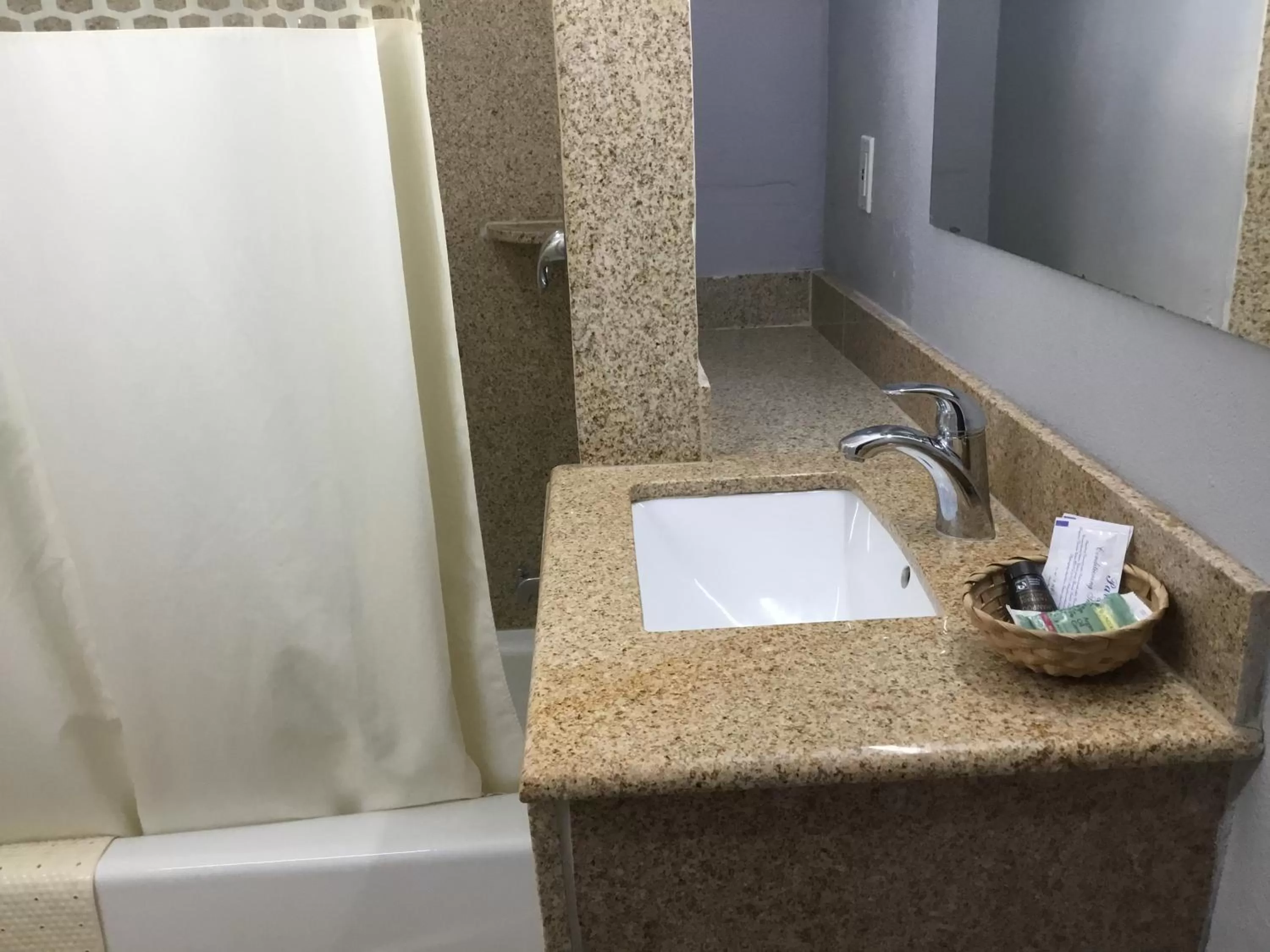 Bathroom in Budget Inn Plainview