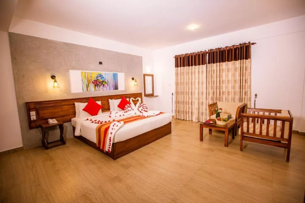 Bed in Seasons Villa - Nuwara Eliya