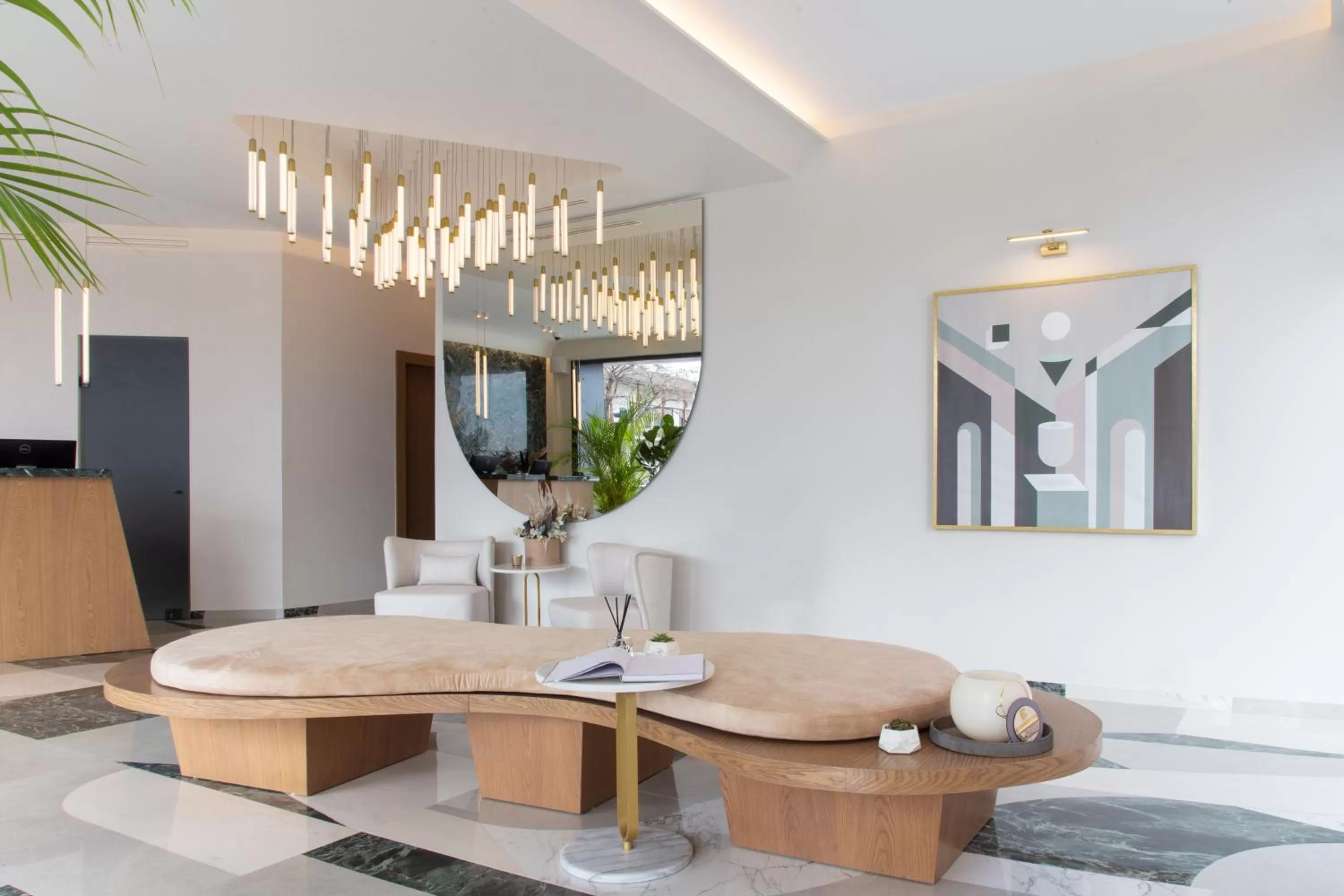 Seating area in 1910 Lifestyle Hotel