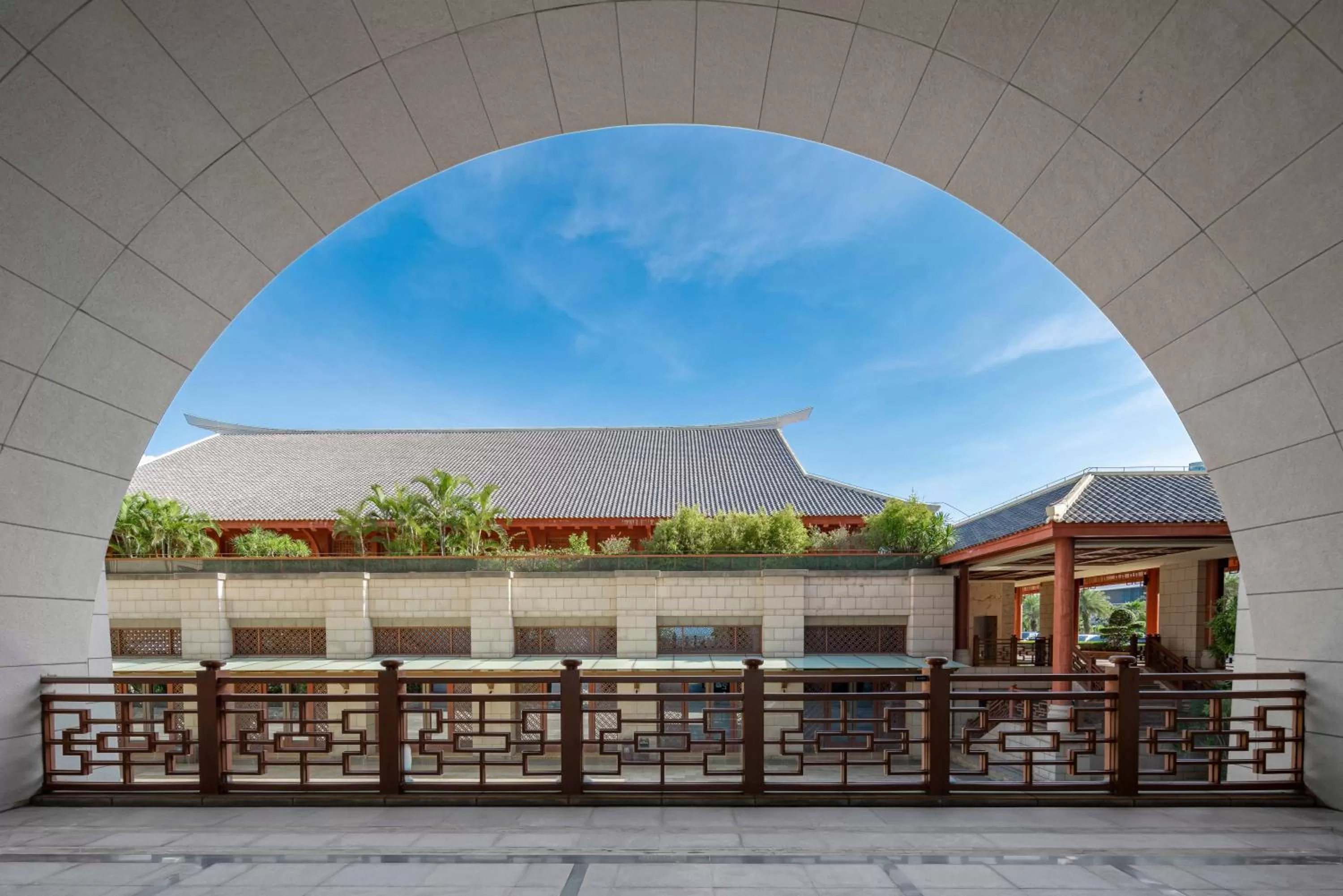 Property building in Haikou Marriott Hotel