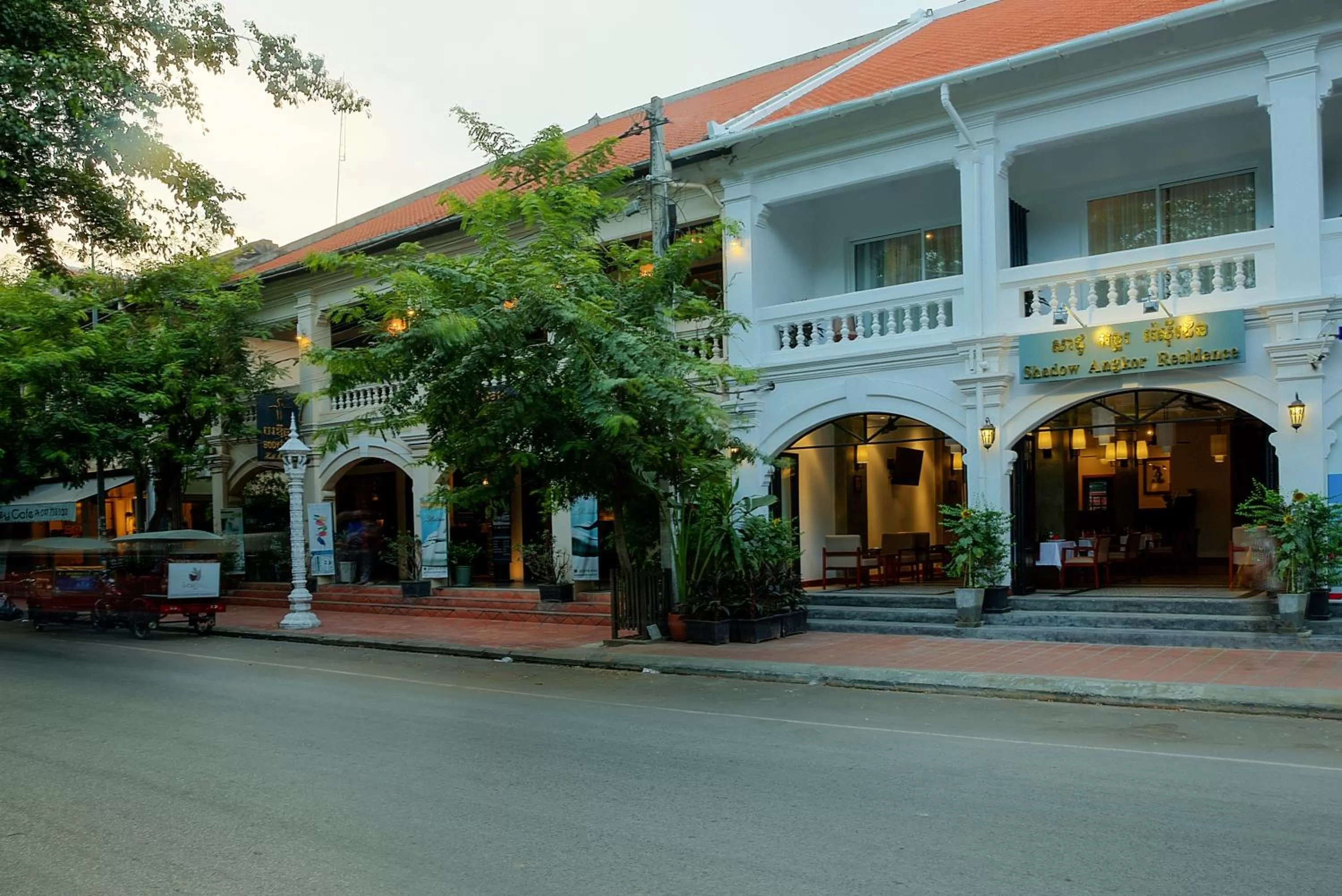 Facade/entrance in Shadow Angkor Residence