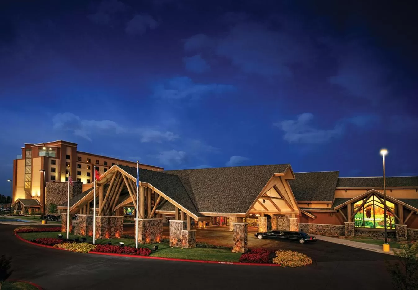 Facade/entrance in Cherokee Casino West Siloam Springs Resort