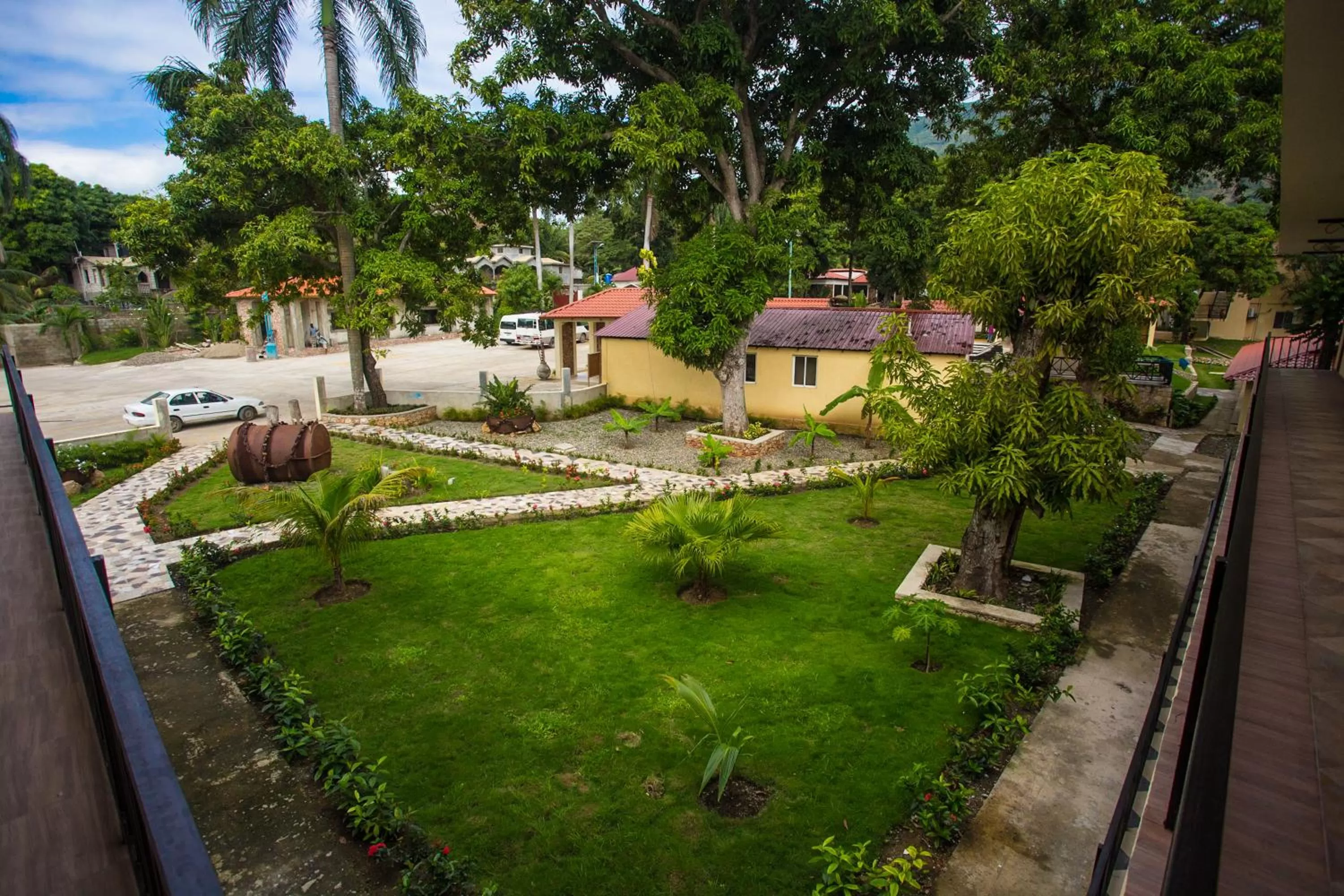 Garden in Auberge Villa Cana