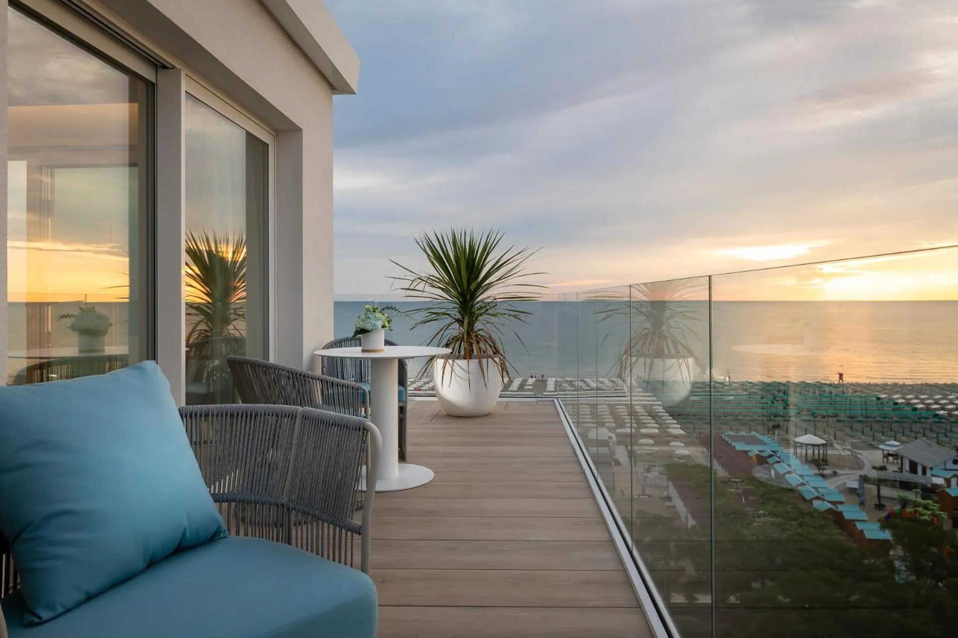 Balcony/Terrace in Atlantic Hotel & SPA