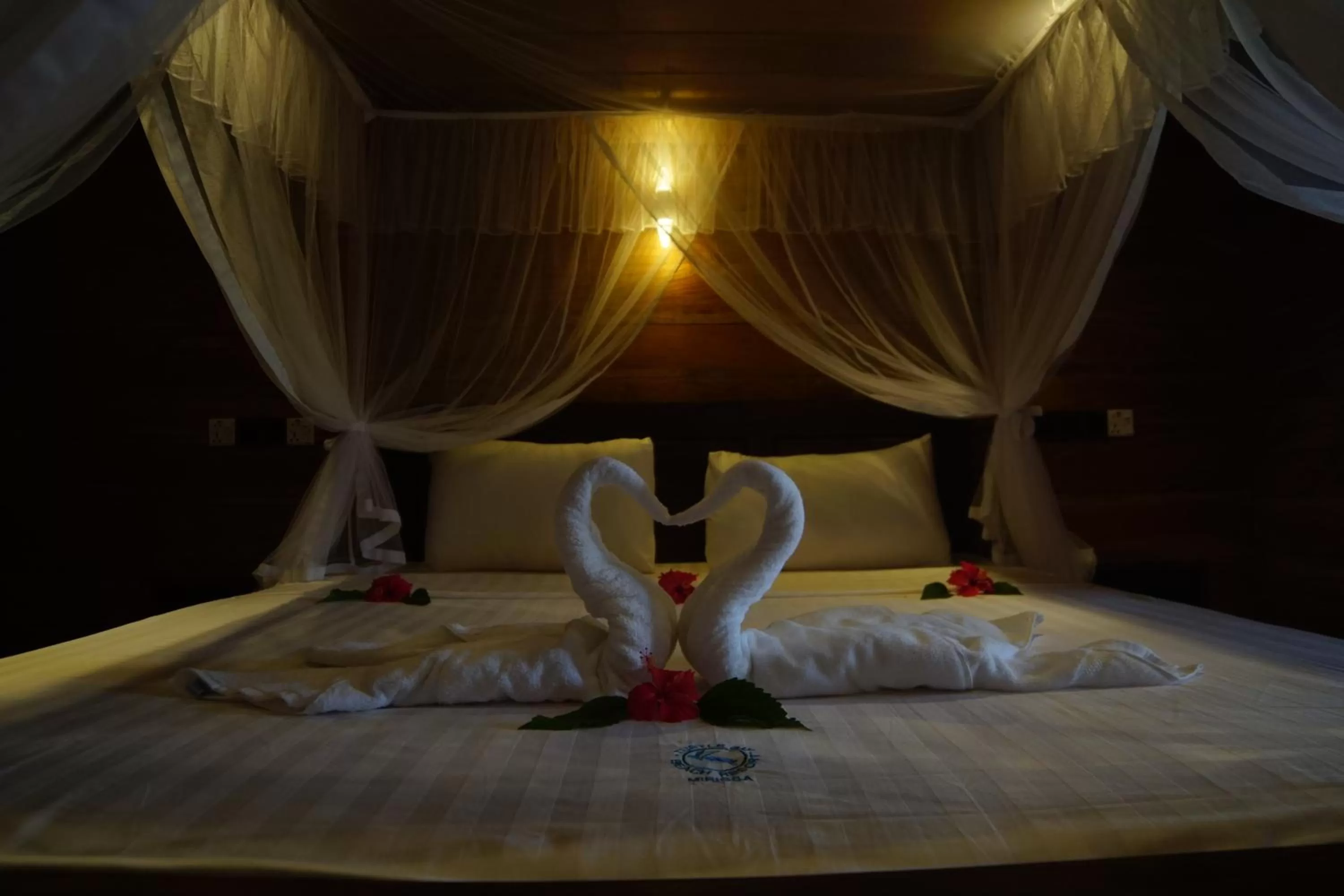 Bed in Turtle Bay Beach Resort