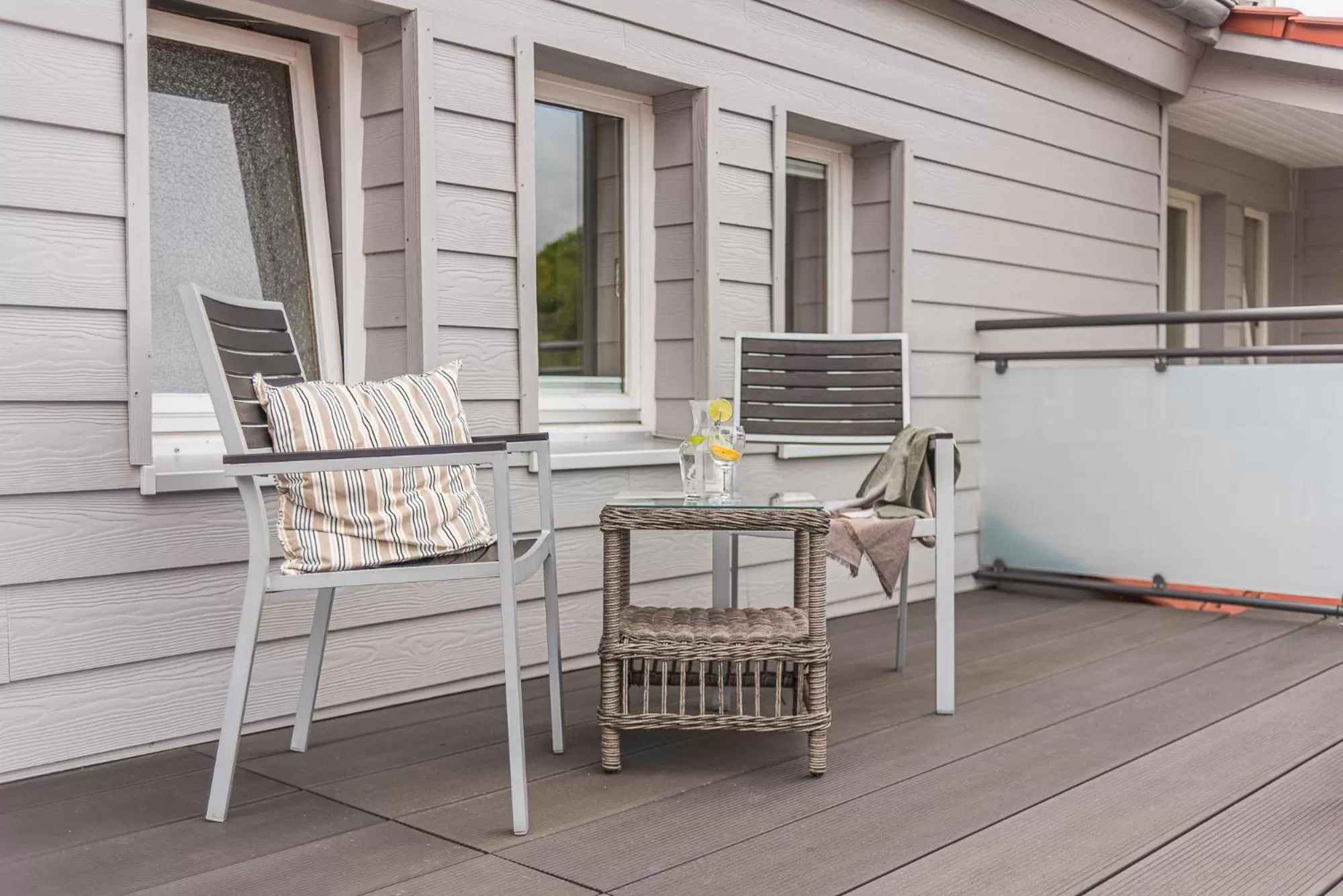 Balcony/Terrace in Romantik Hotel Ahrenberg